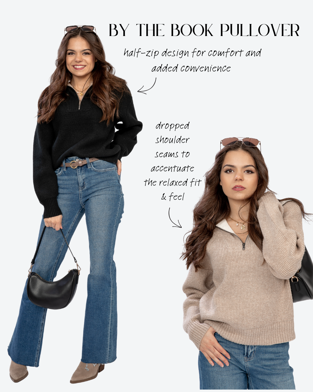 By the Book Half-Zip Pullover