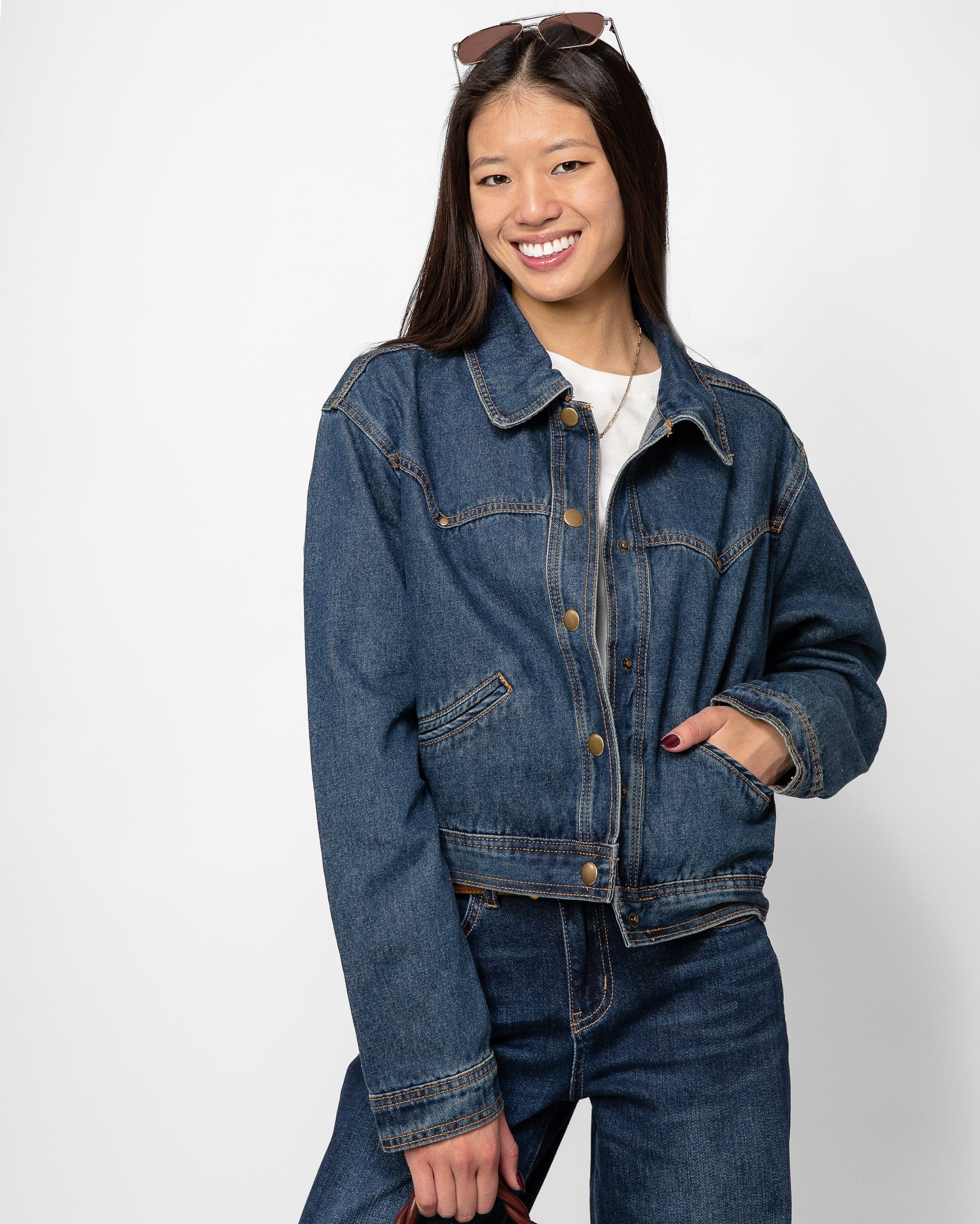 After Dark Denim Jacket
