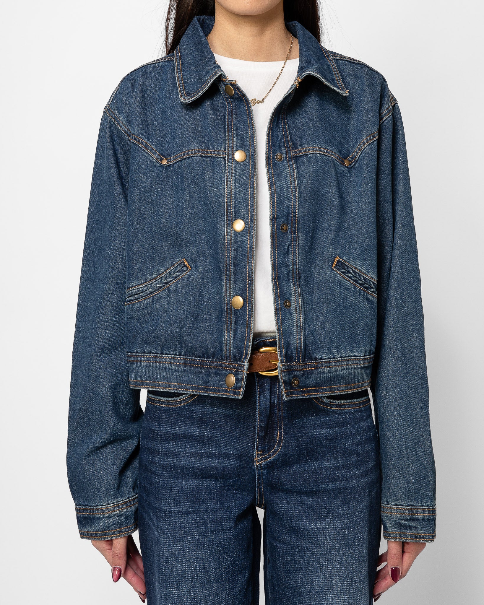After Dark Denim Jacket