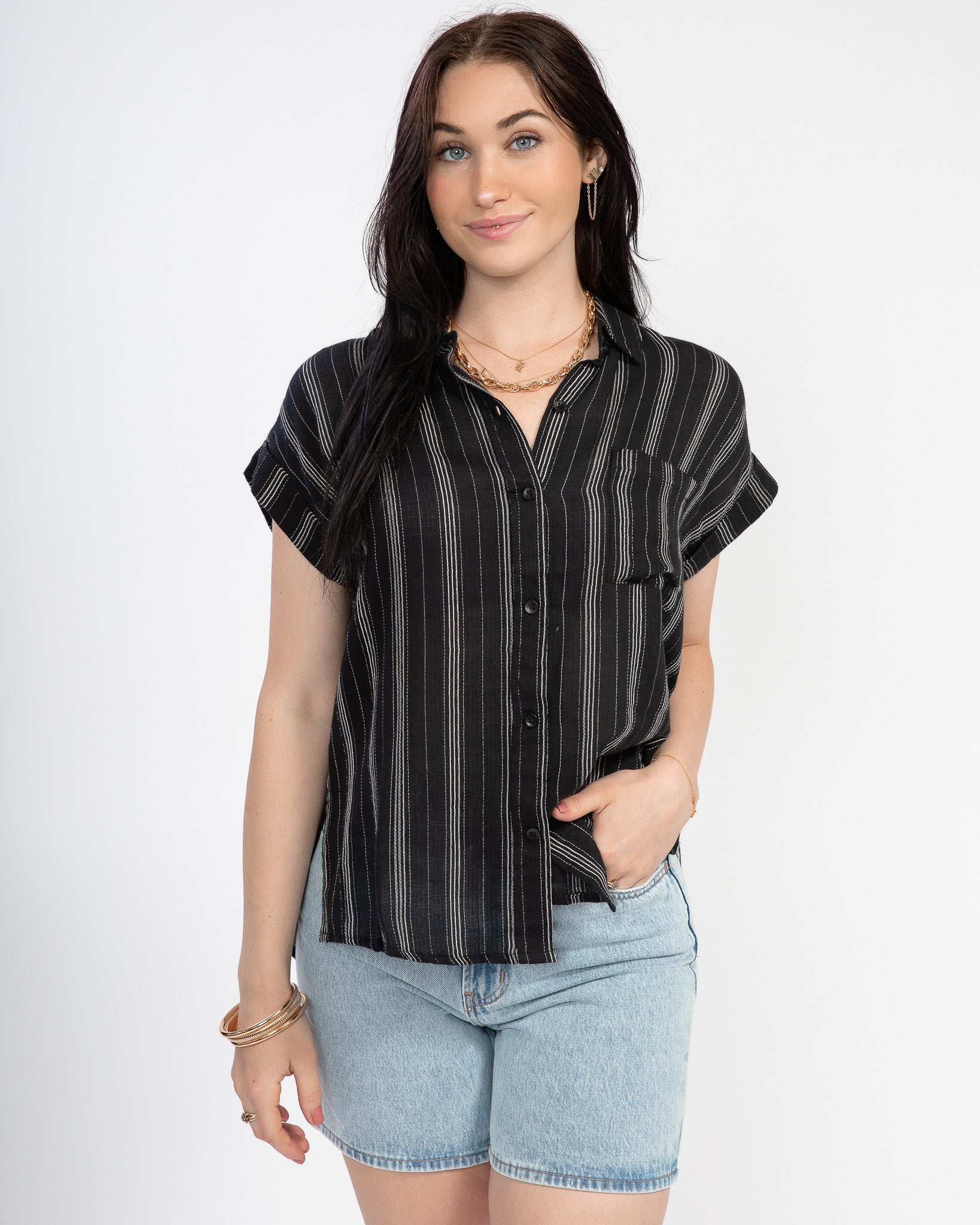 All You Need Button-Up