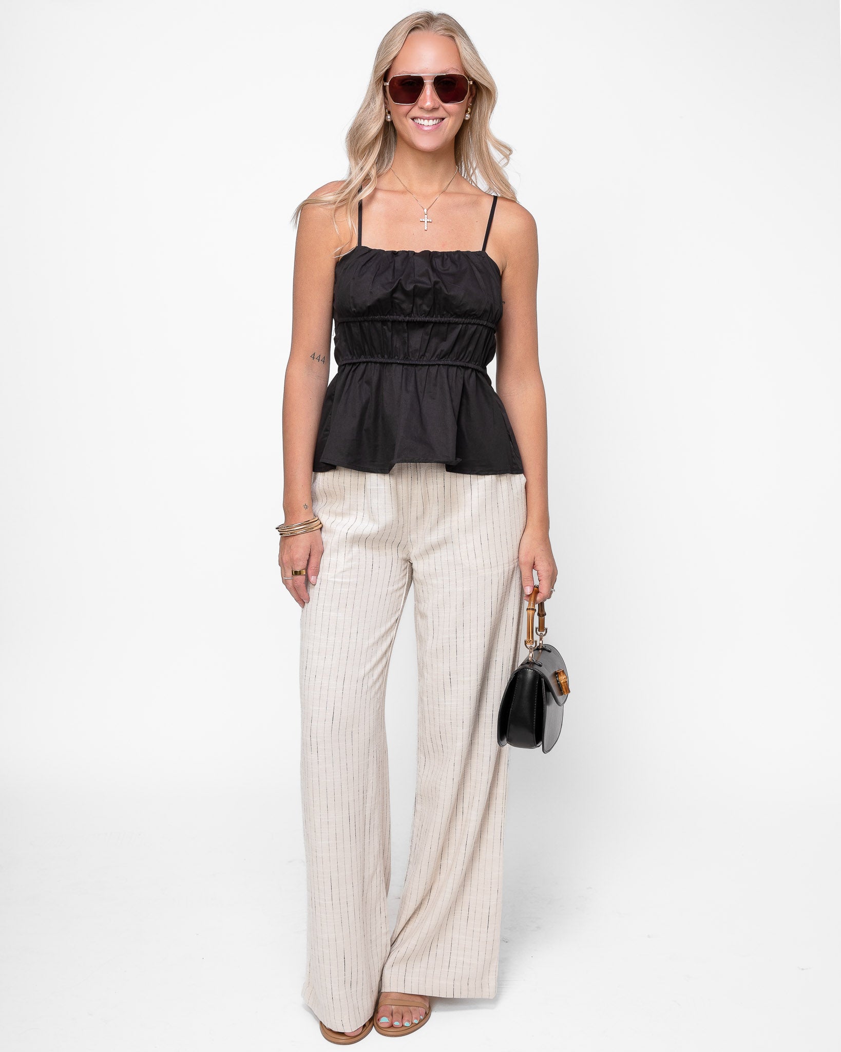 Walk the Line Linen Pants