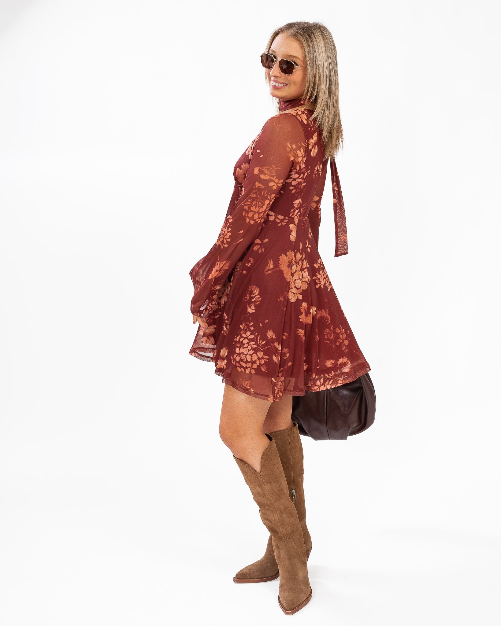 Caught Up Mini Dress