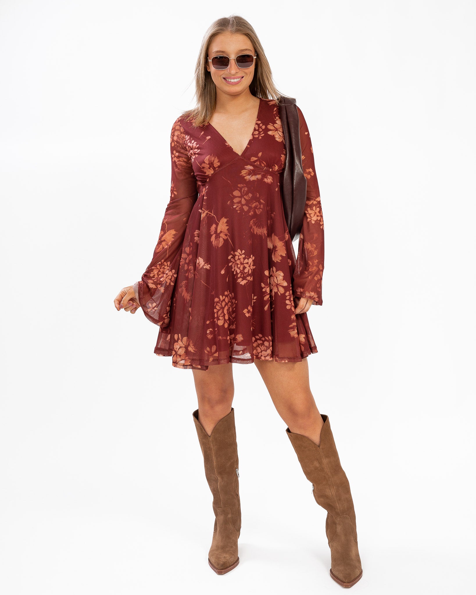 Caught Up Mini Dress