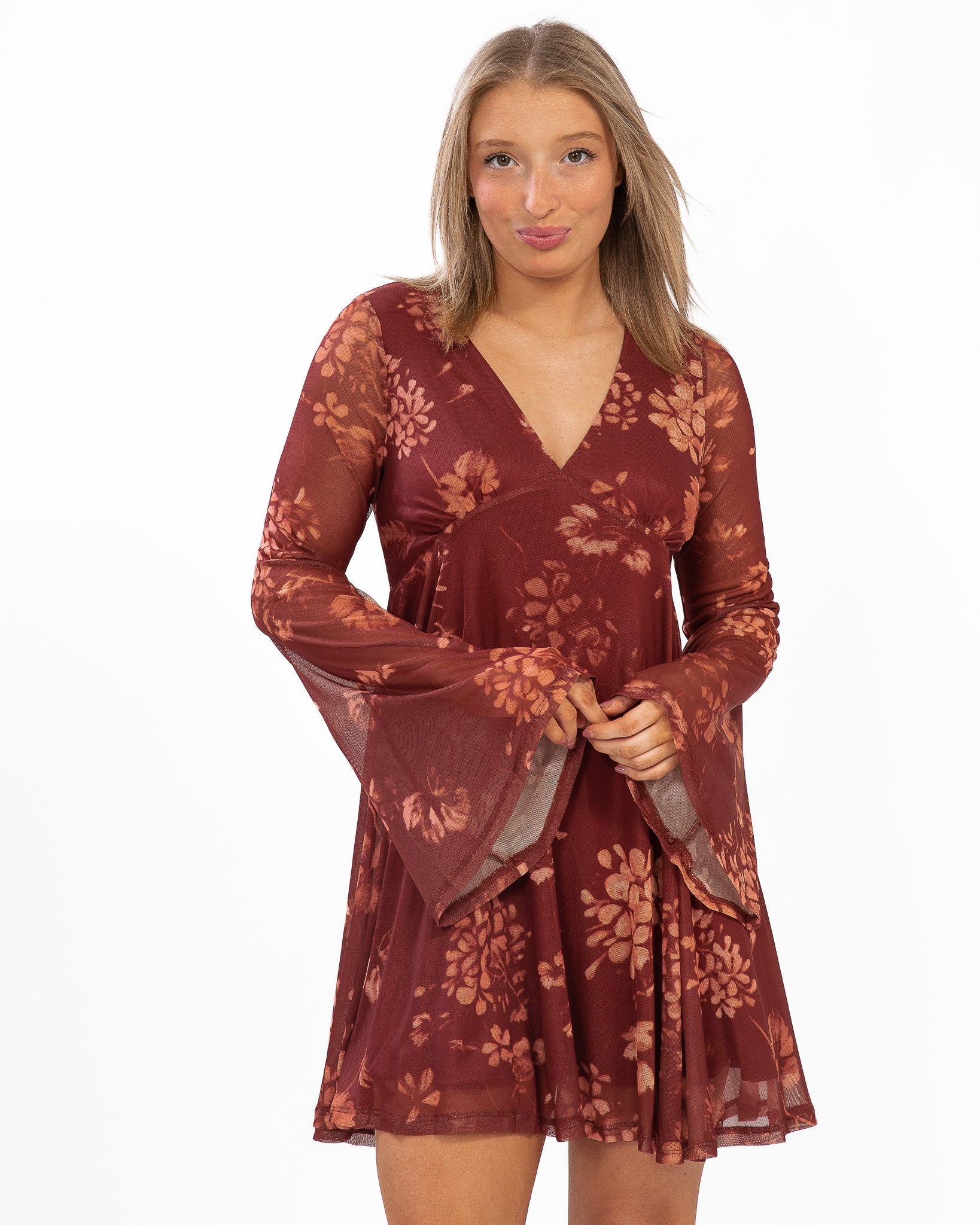 Caught Up Mini Dress