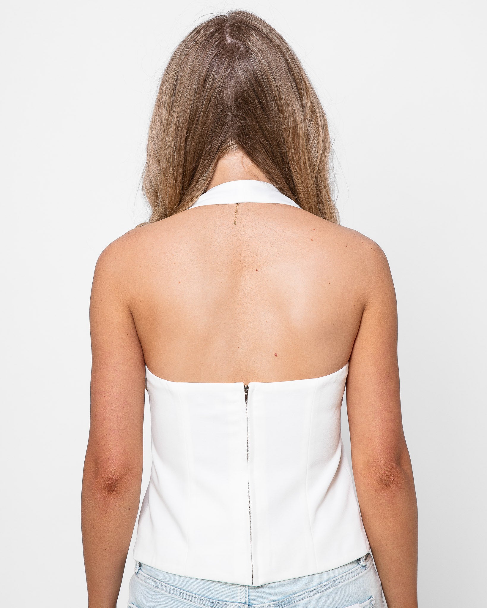 Clear Skies Halter Tank