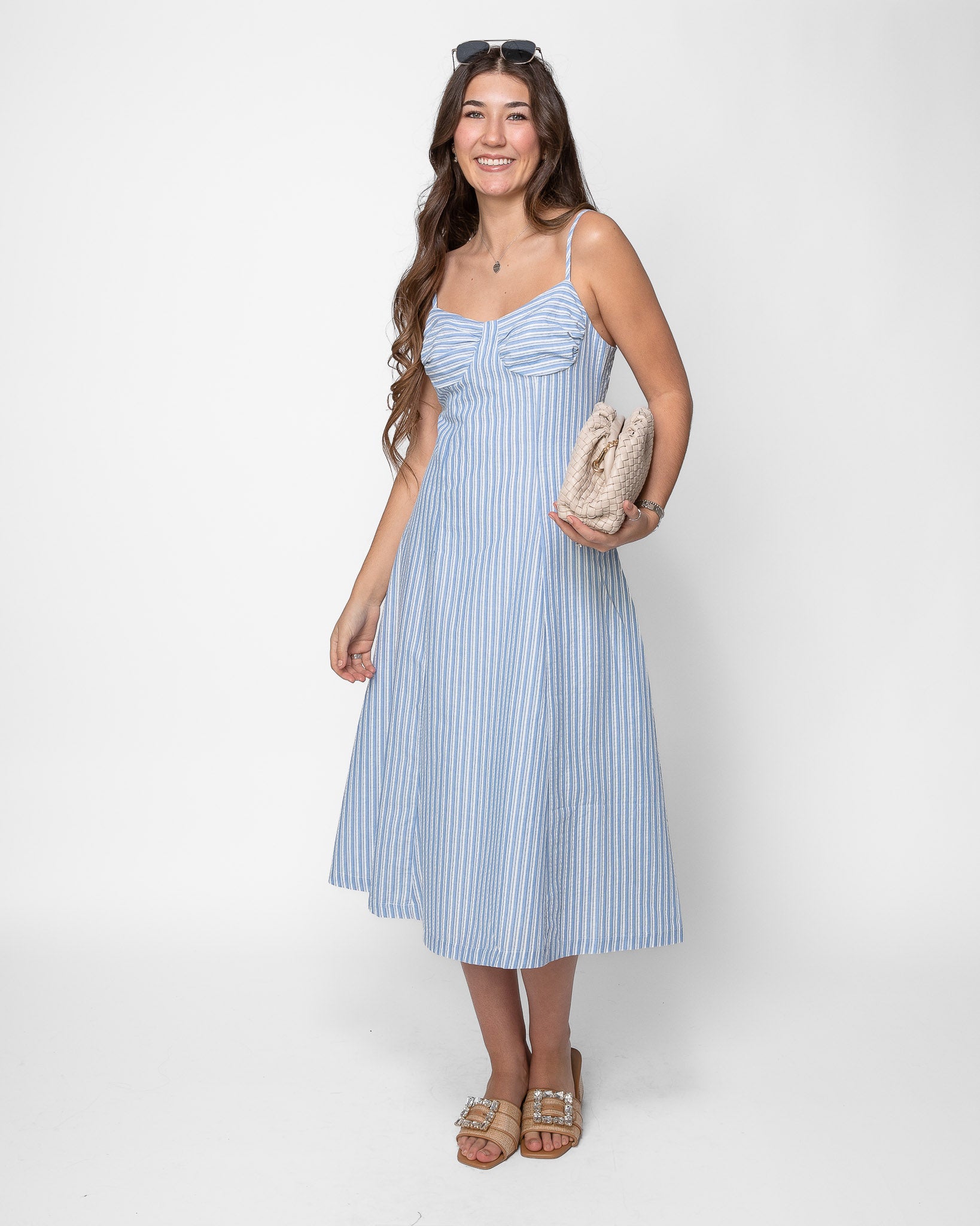 Coastal Chic Midi Dress