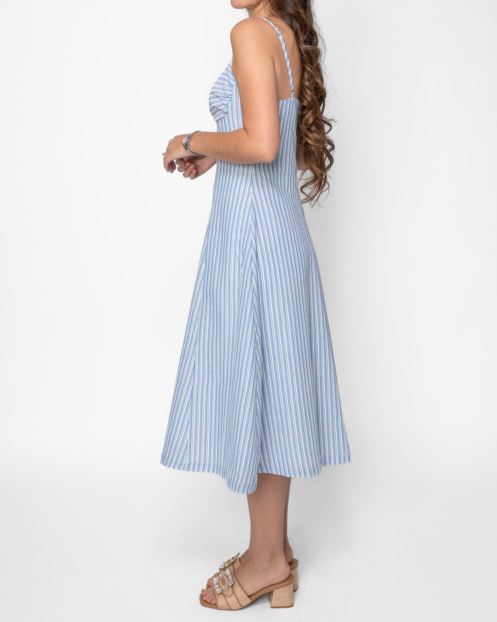 Coastal Chic Midi Dress