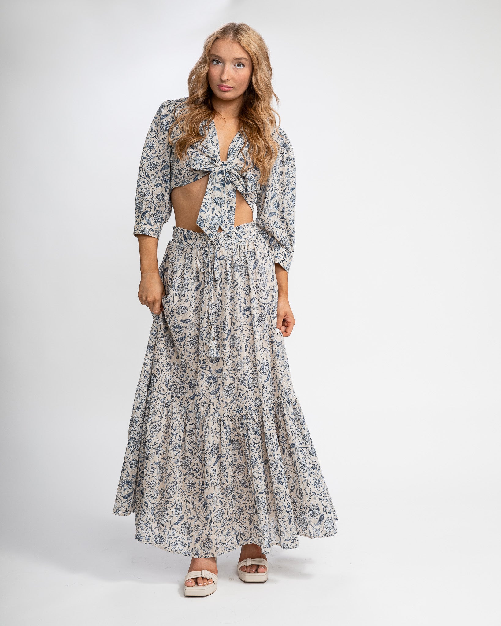 Bon Voyage Maxi Skirt