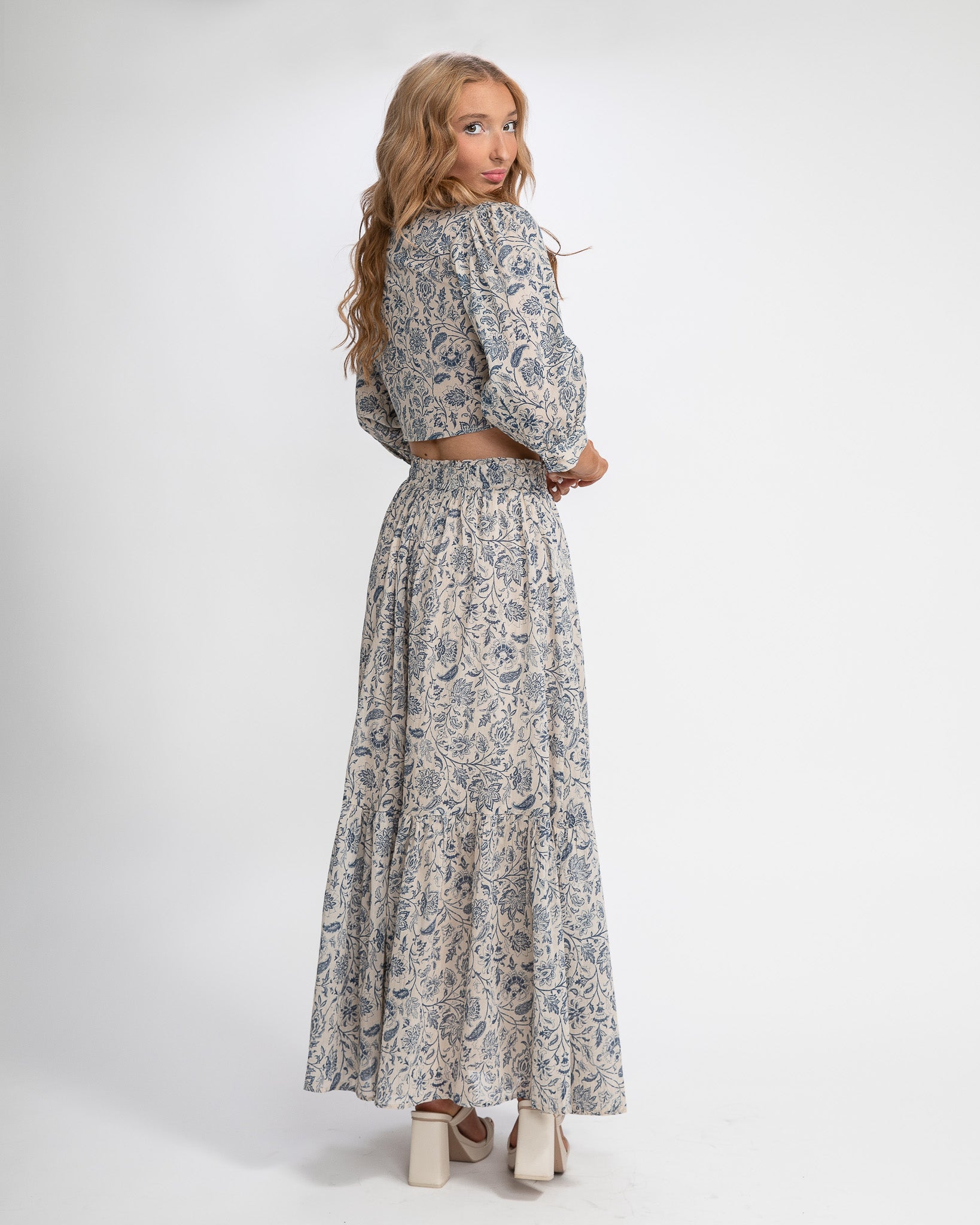 Bon Voyage Maxi Skirt