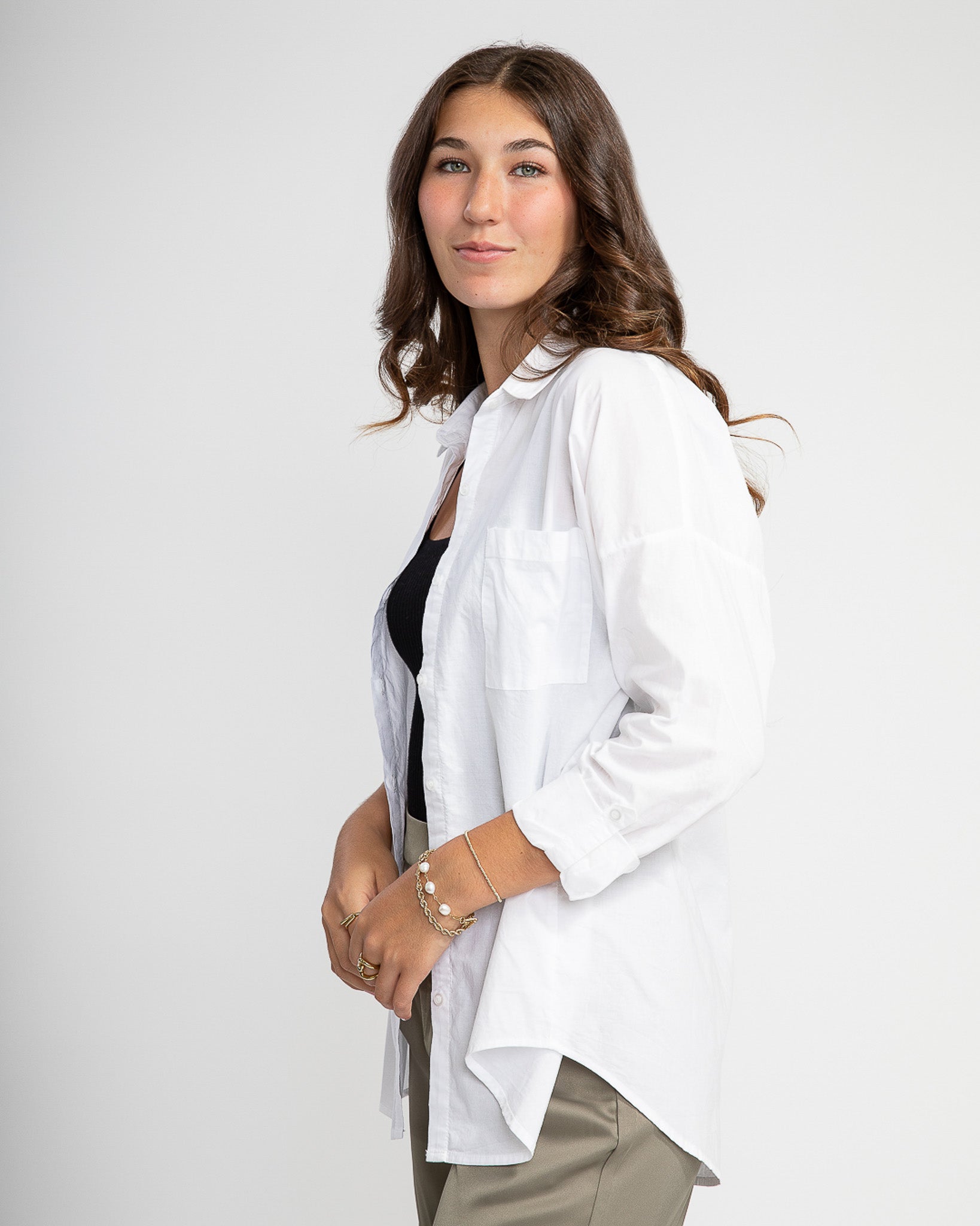 Daydreaming Button-Up Top