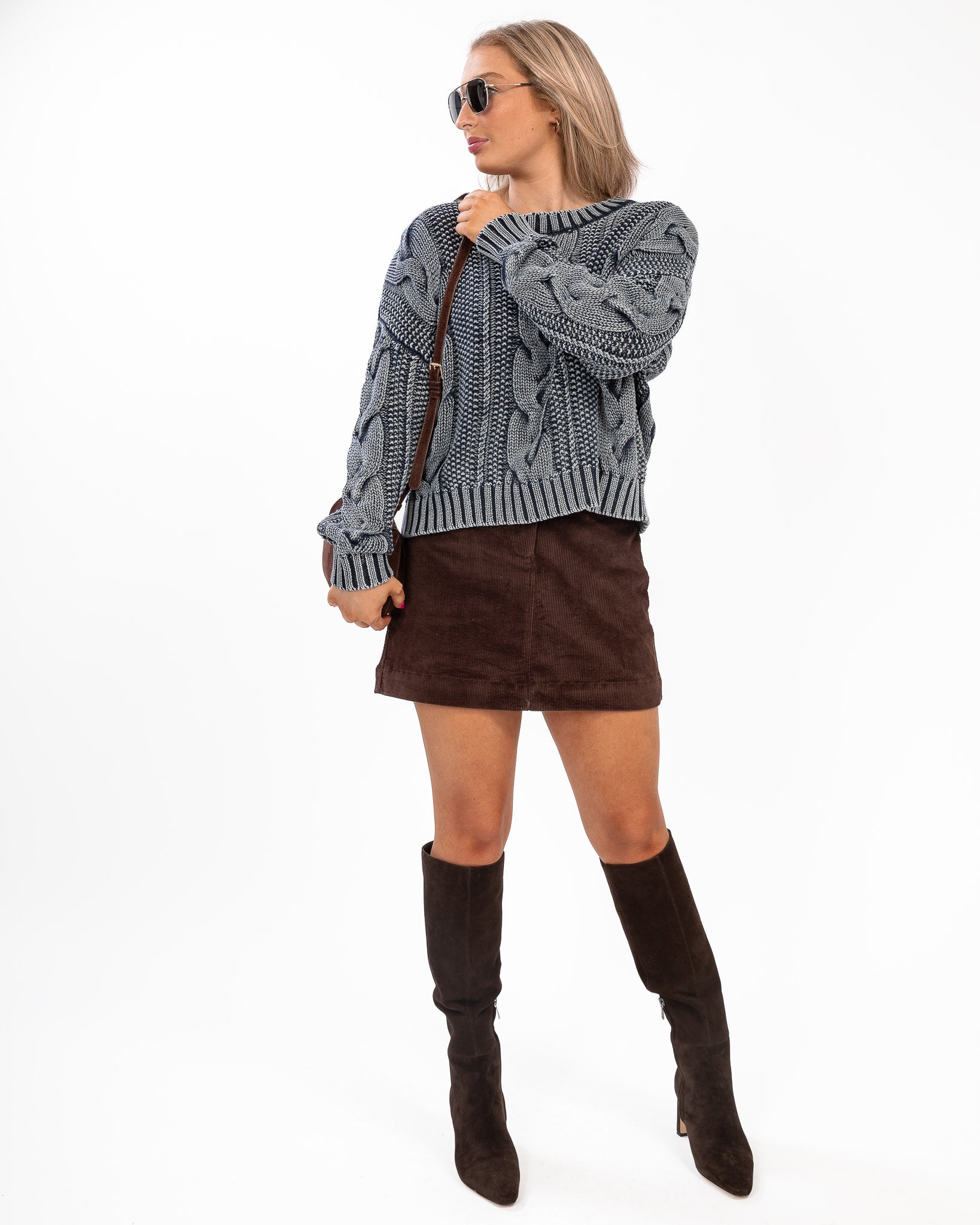 Fall Into Place Sweater