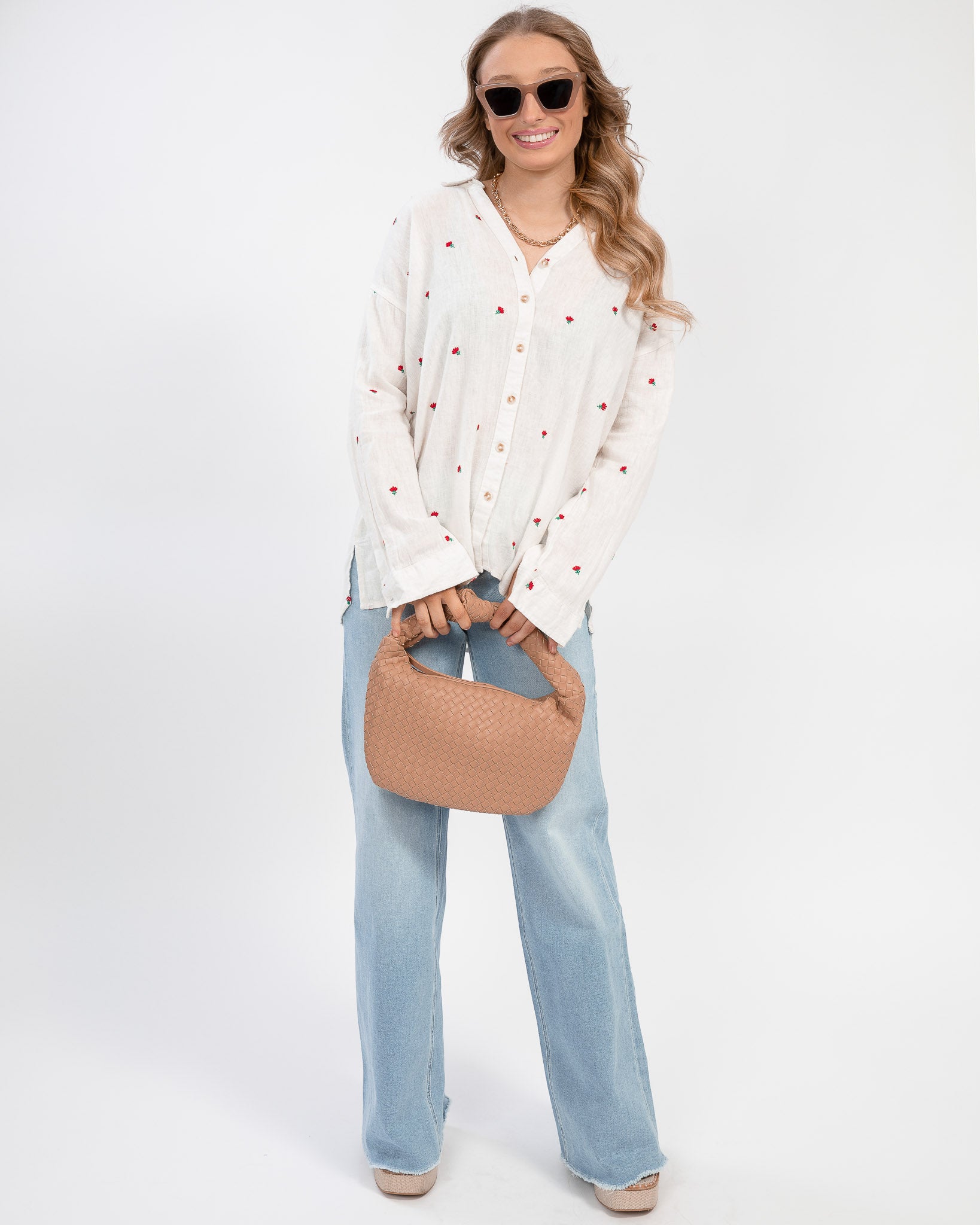 Fresh Pick Button-Up Top