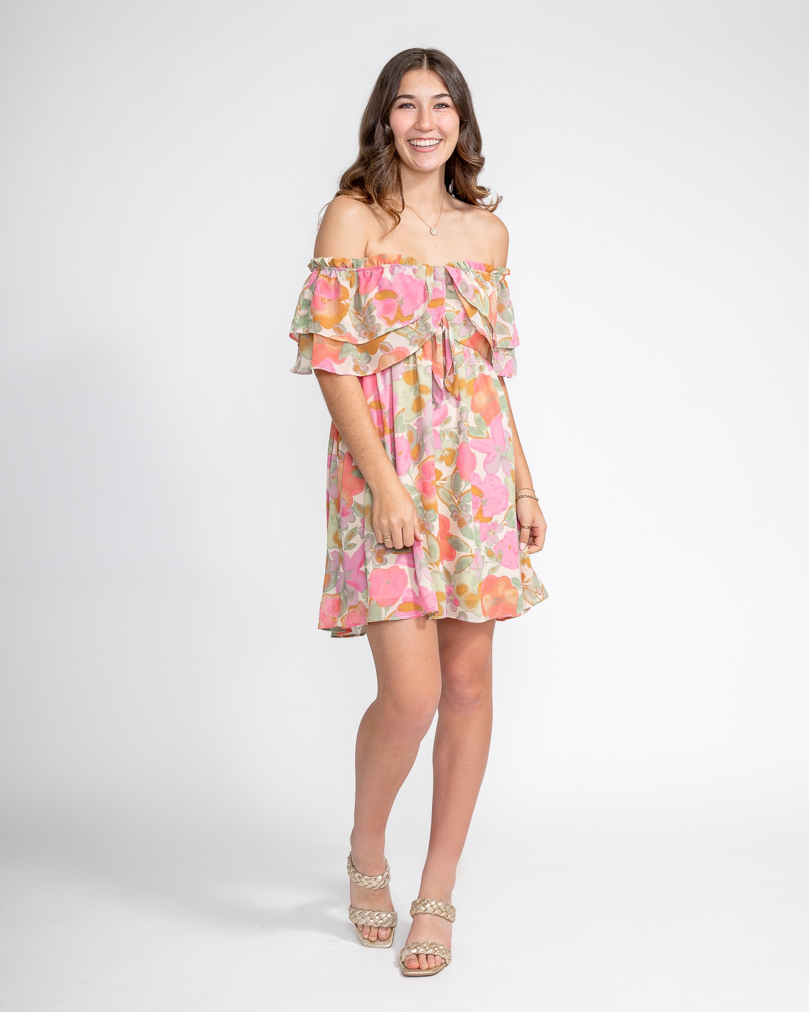 Here Comes the Sun Mini Dress