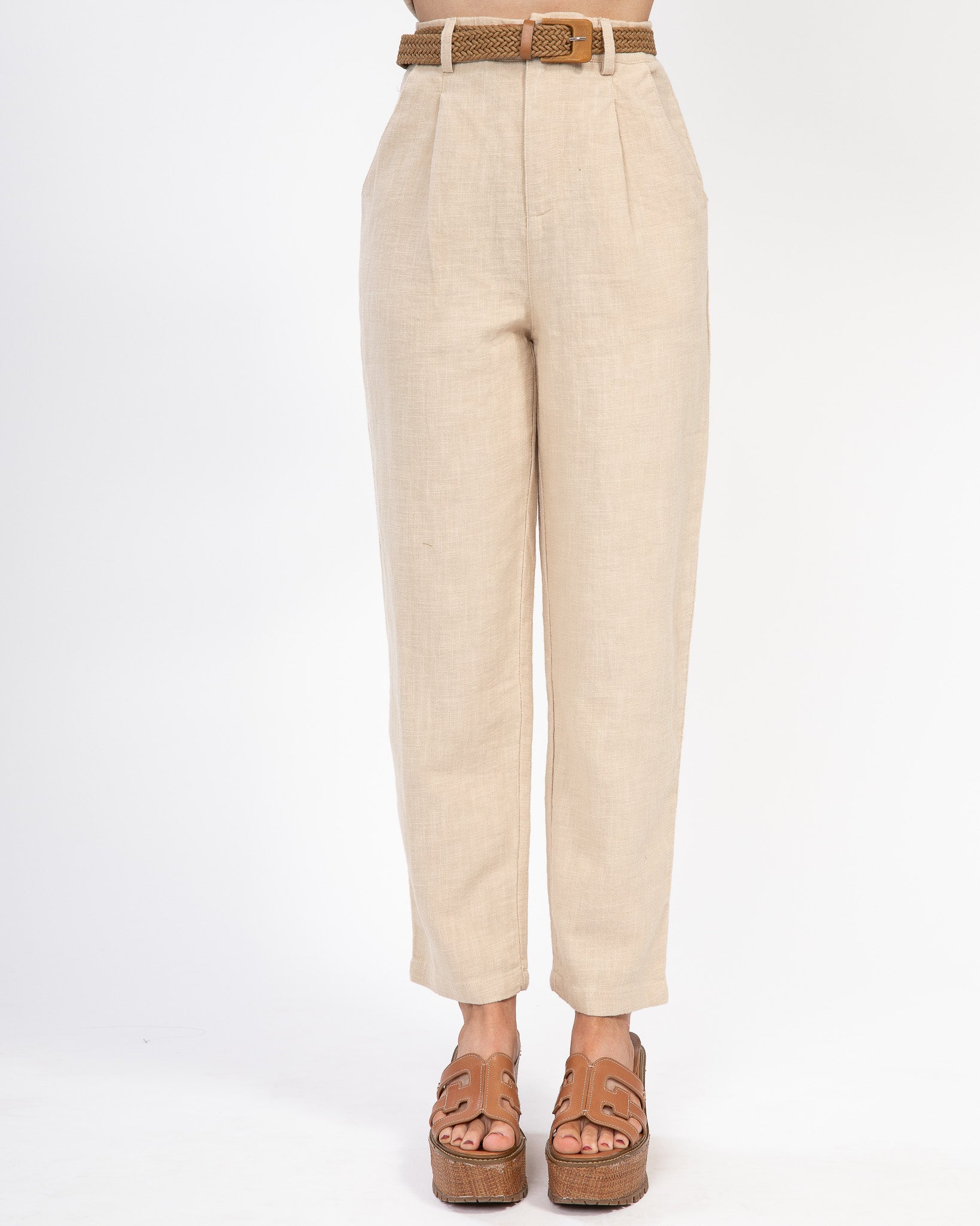 Island Breeze Pants: Natural