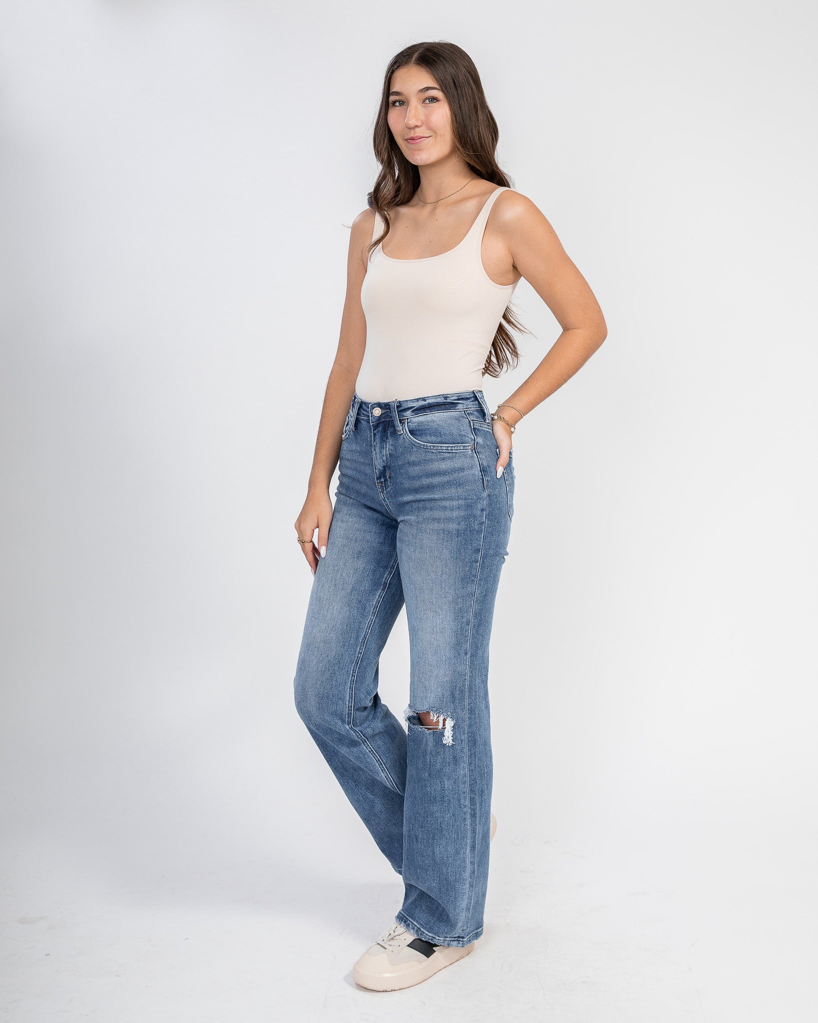 Keep it Simple Bodysuit: Bone