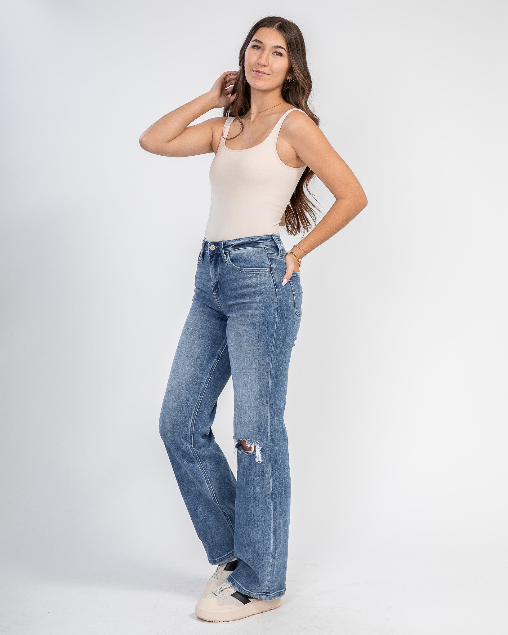 Keep it Simple Bodysuit: Bone