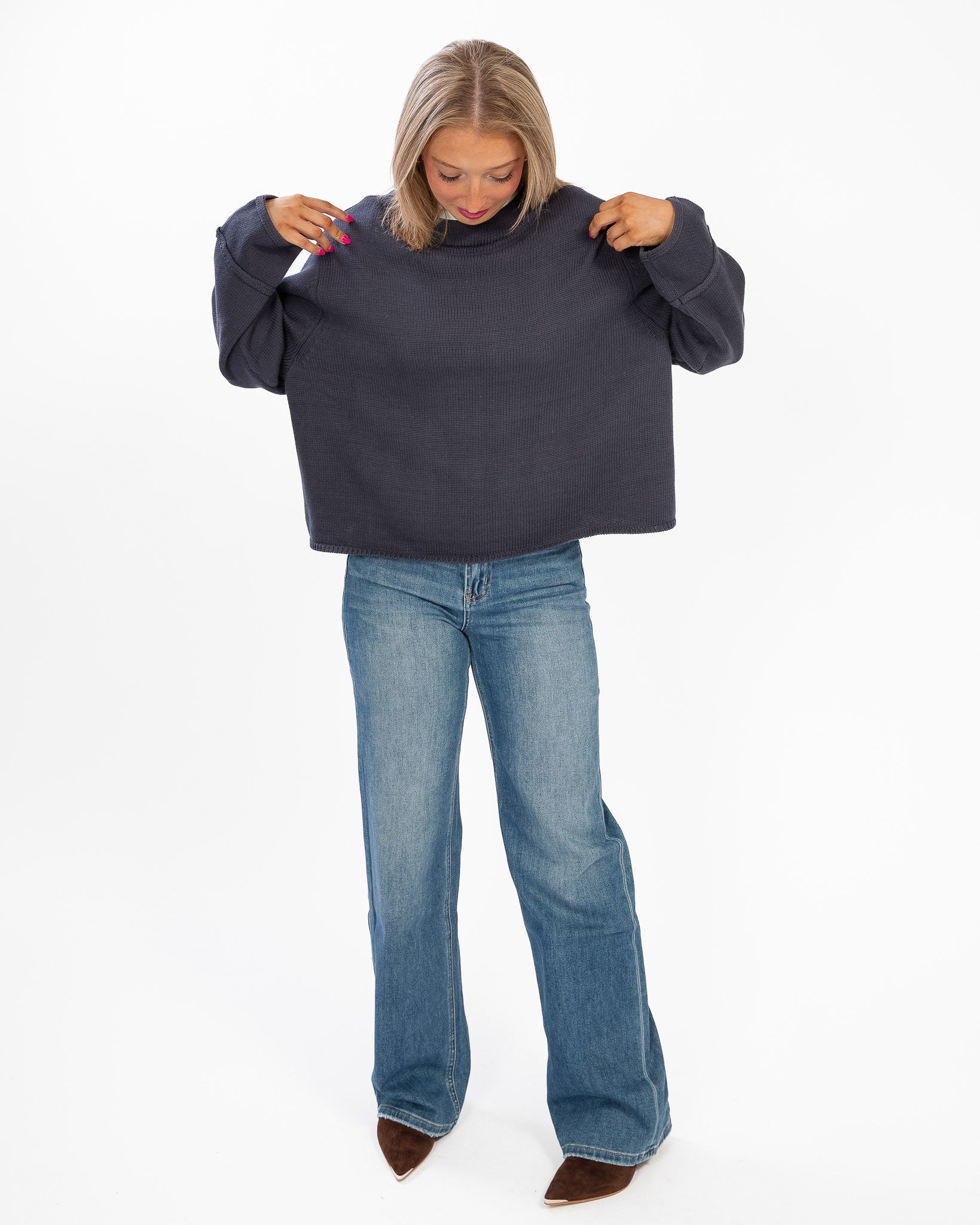 Last Minute Pullover Sweater