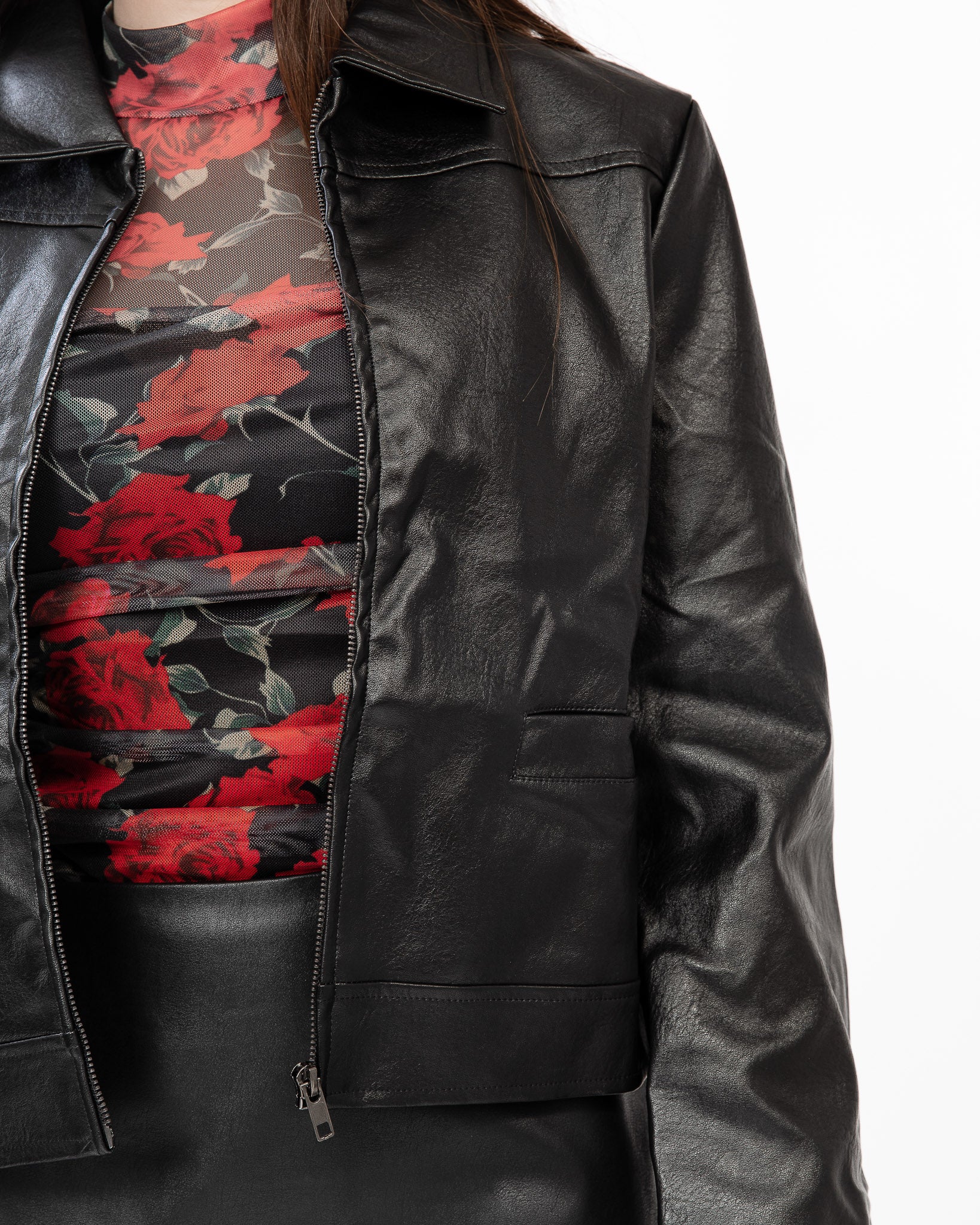 Late Nights Leather Jacket