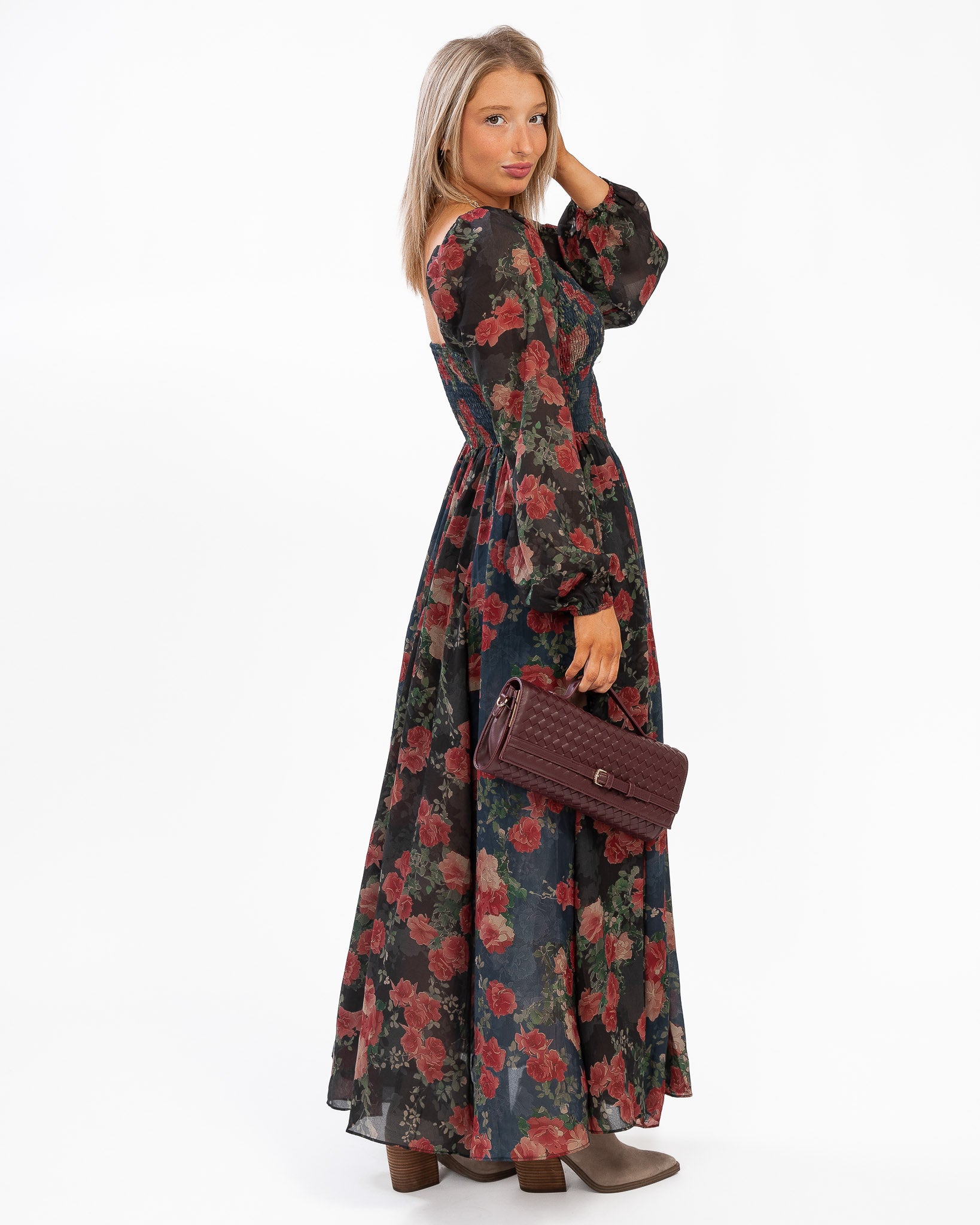Main Event Maxi Dress