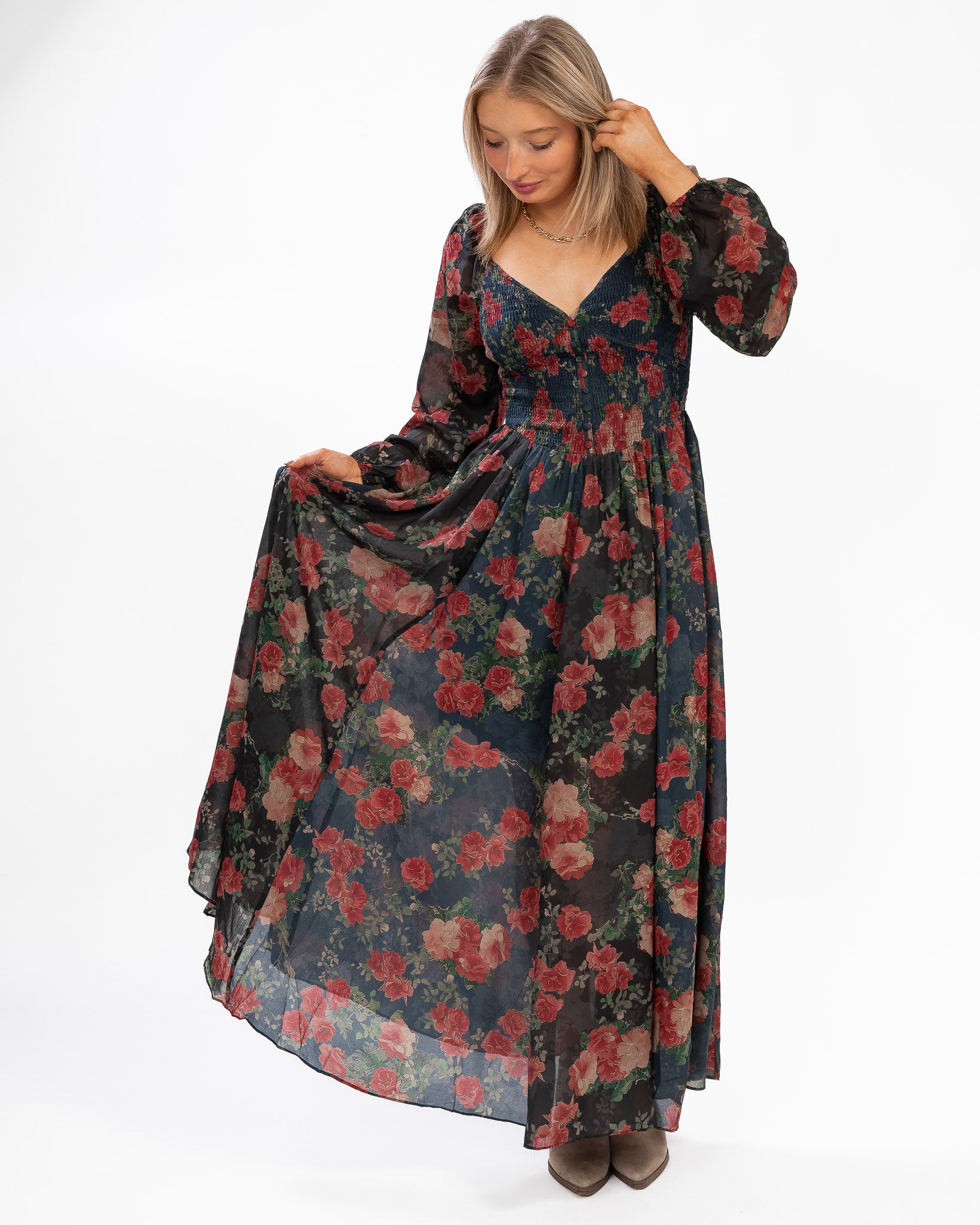 Main Event Maxi Dress