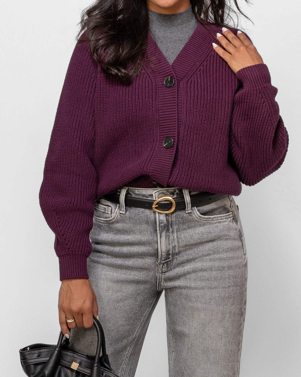 Purple Reign Cardigan