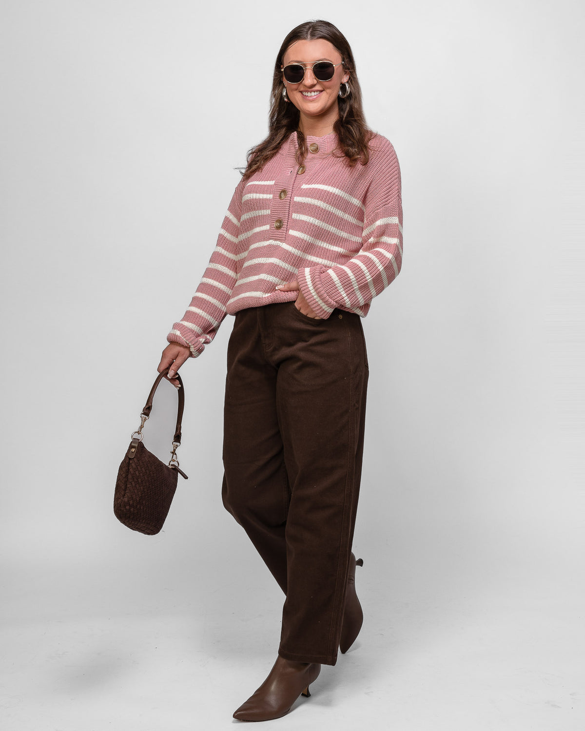 Rosy Outlook Pullover