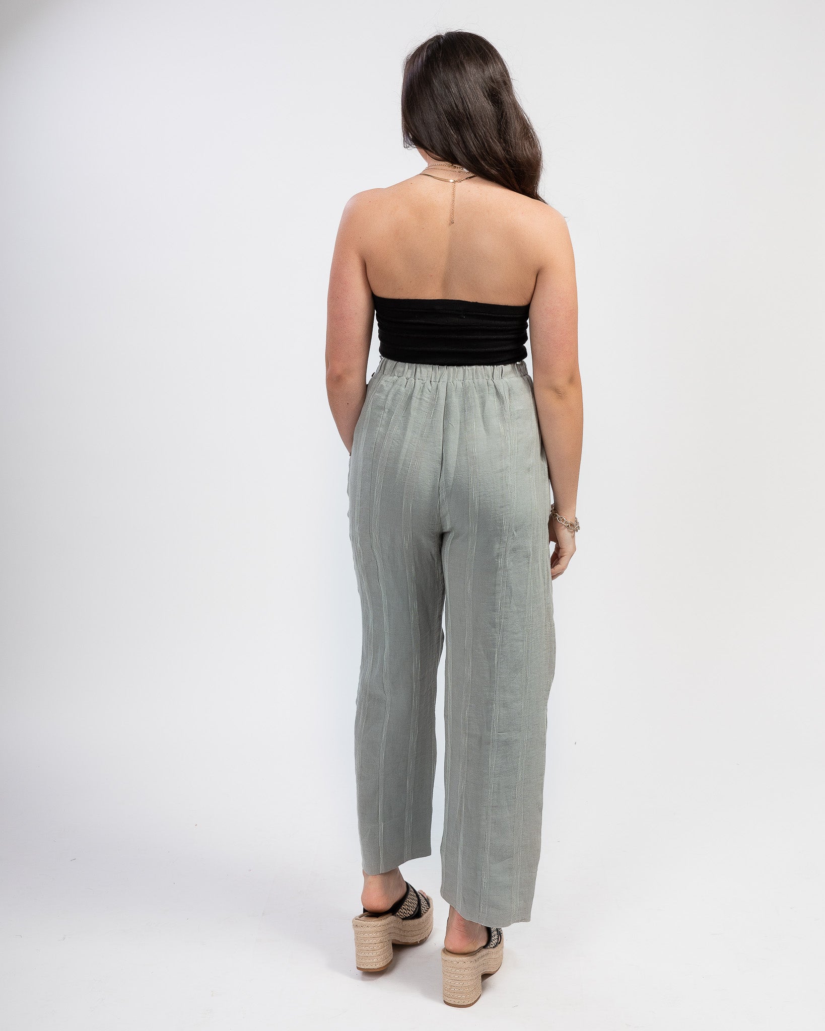 St. Tropez Pants: Sage