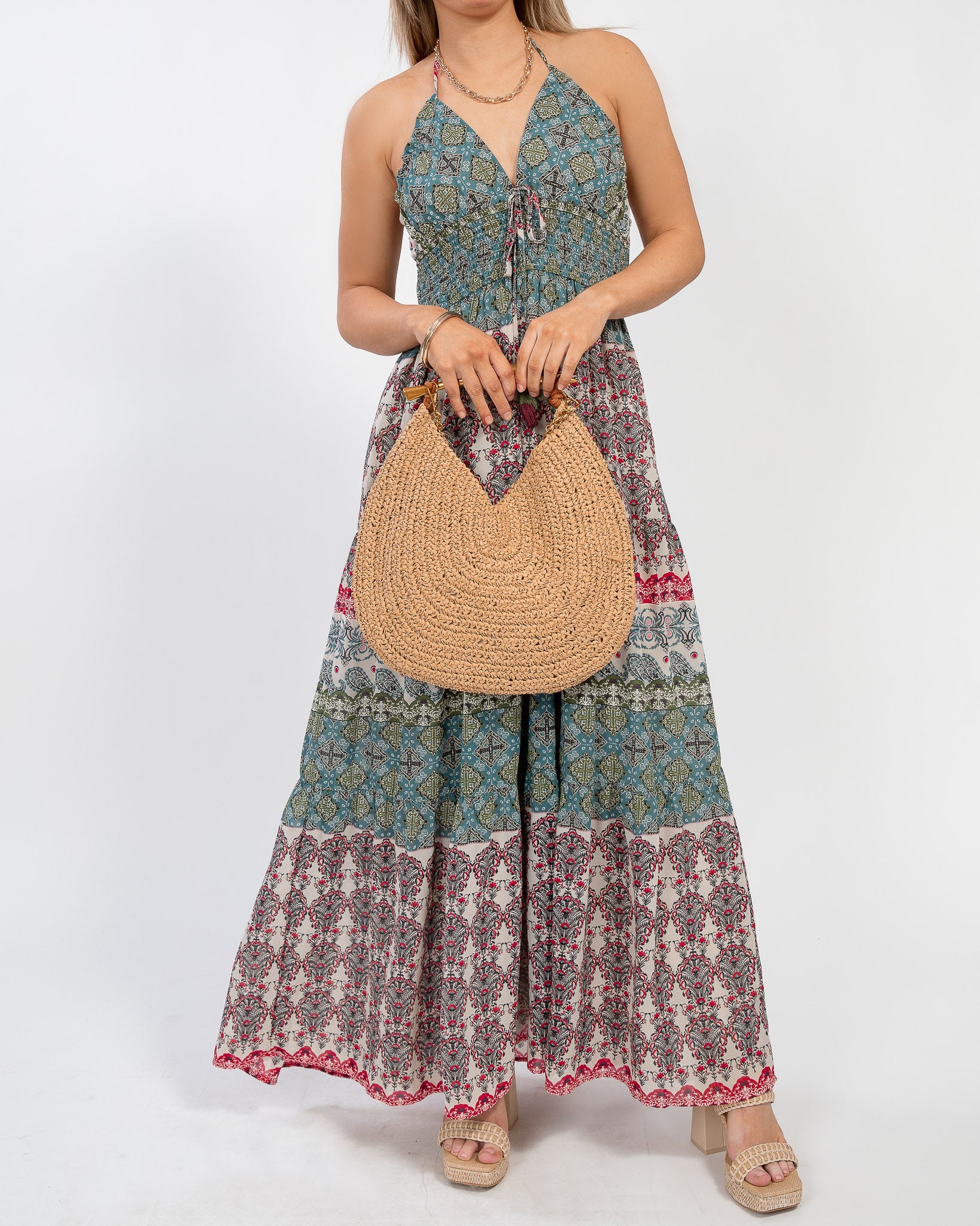 Take Me to Paradise Maxi Dress Large