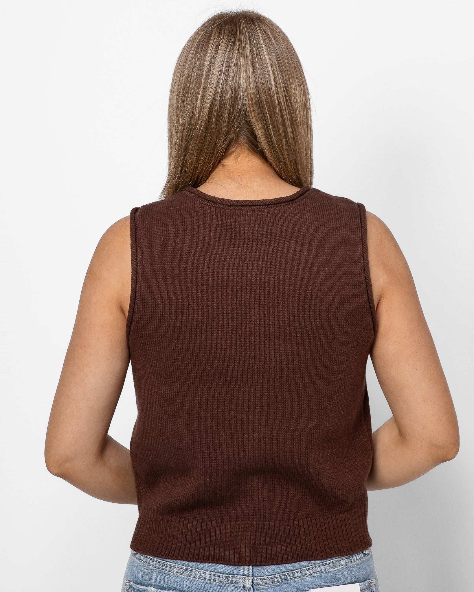 Waterfront Top: Brown