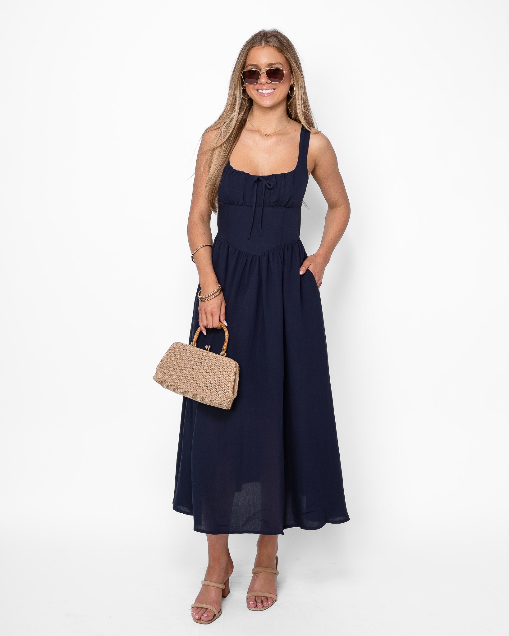 Wine Country Midi Dress