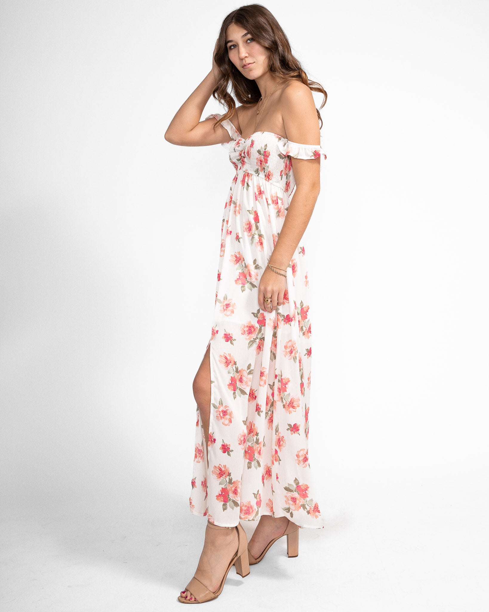 Blossoming Buds Maxi Dress