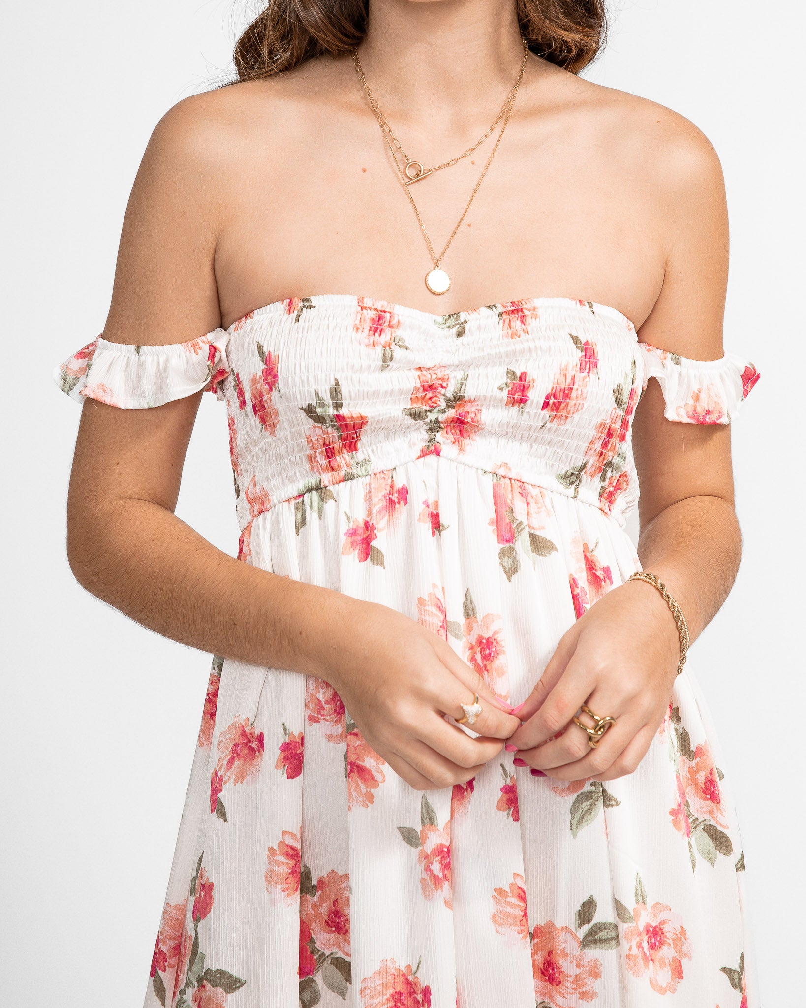 Blossoming Buds Maxi Dress