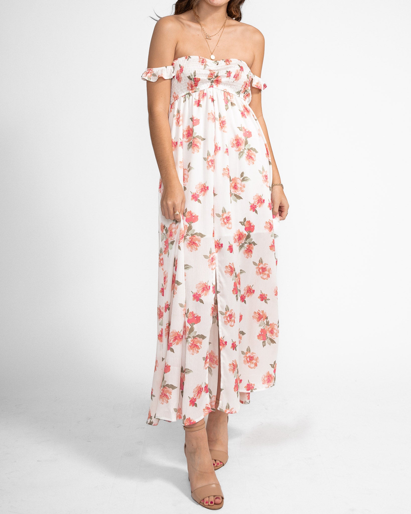 Blossoming Buds Maxi Dress