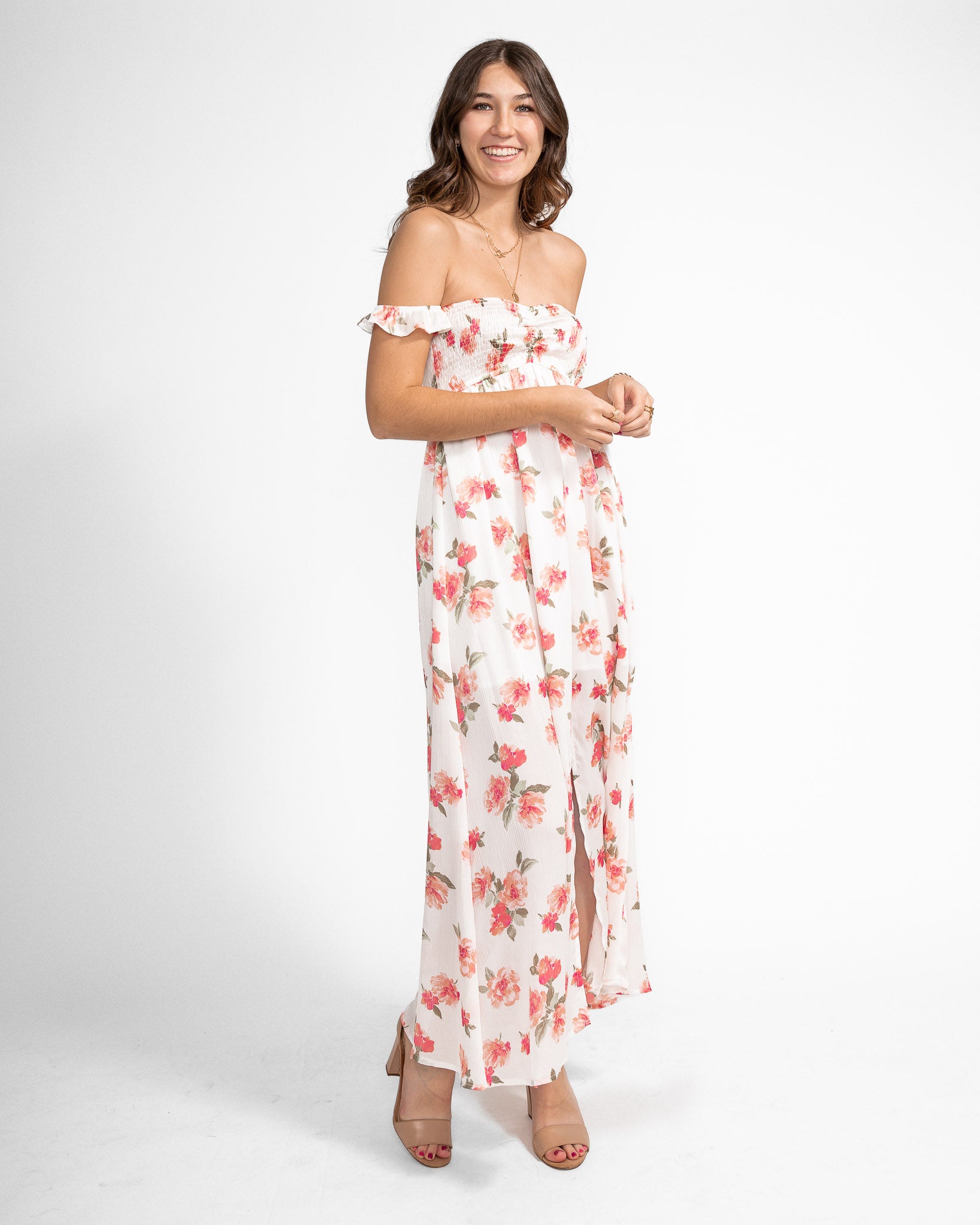 Blossoming Buds Maxi Dress