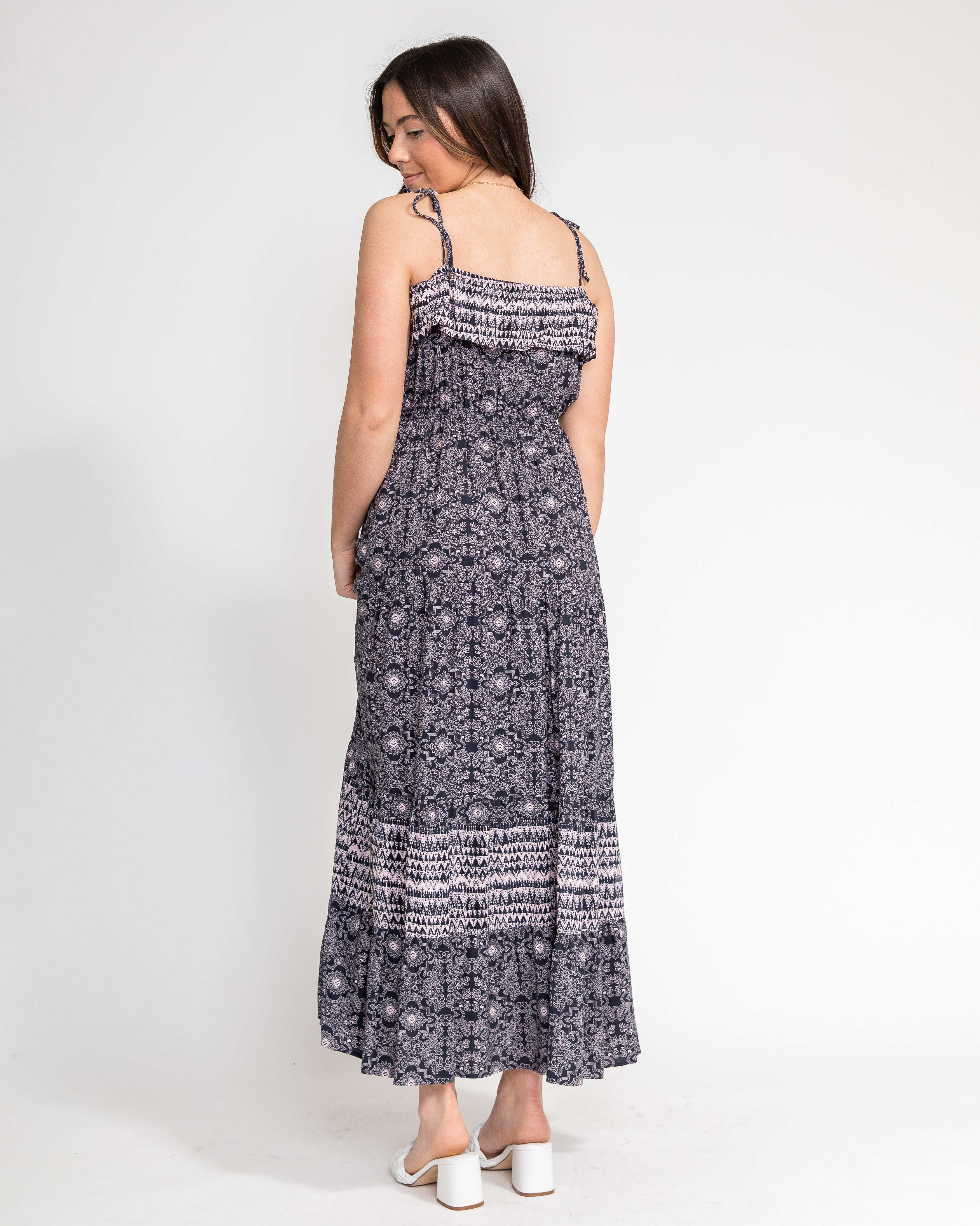 Wave of Contentment Maxi Dress