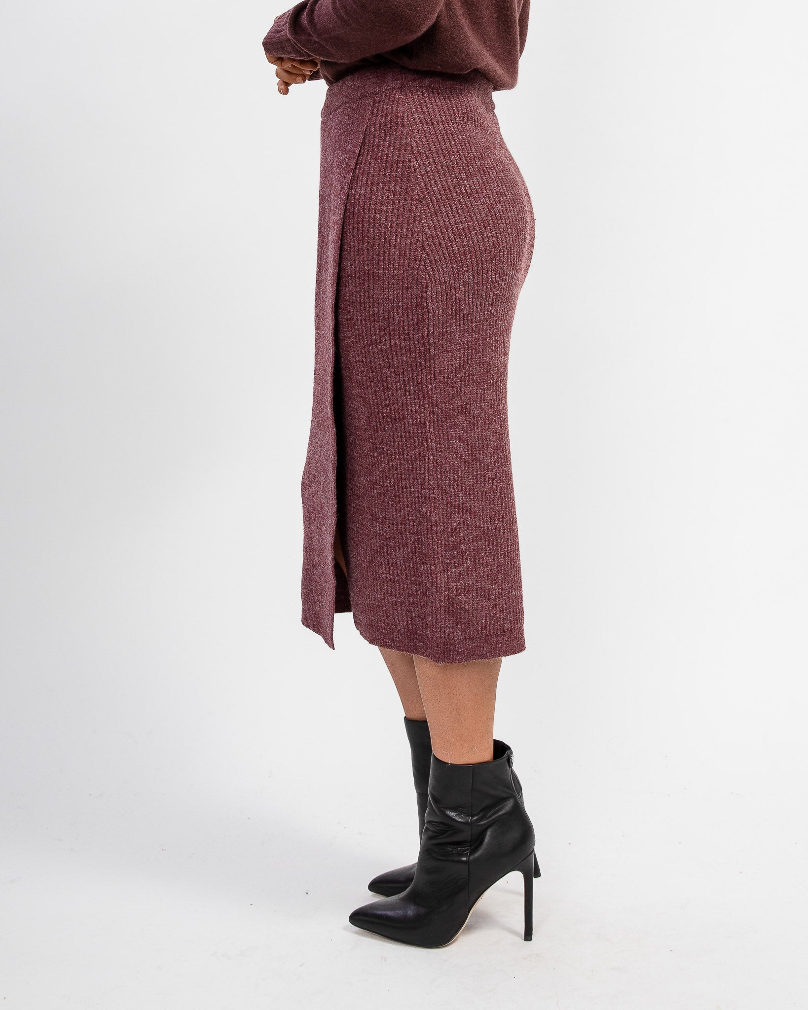 Berry Sweet Midi Skirt