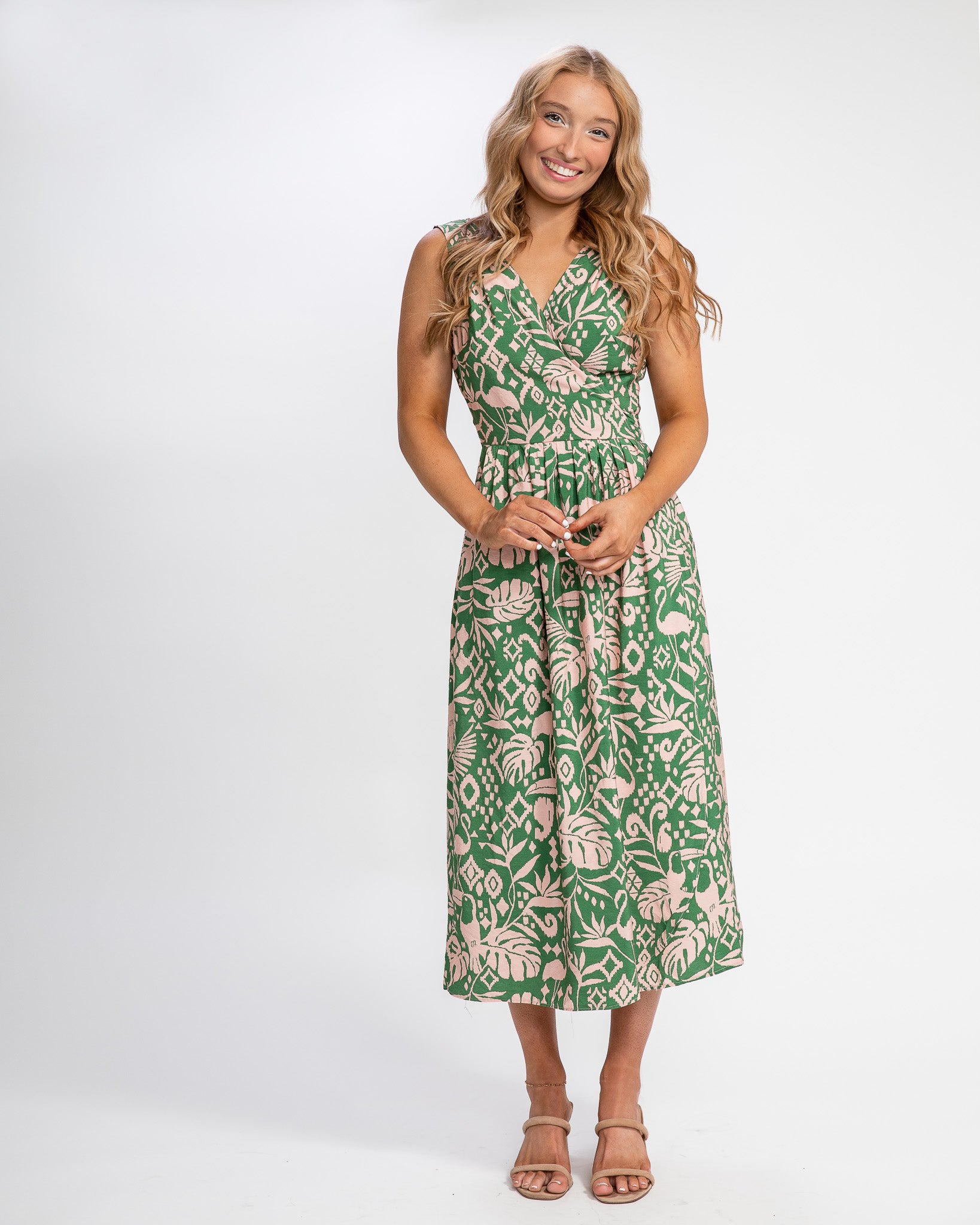 Bird of Paradise Midi Dress