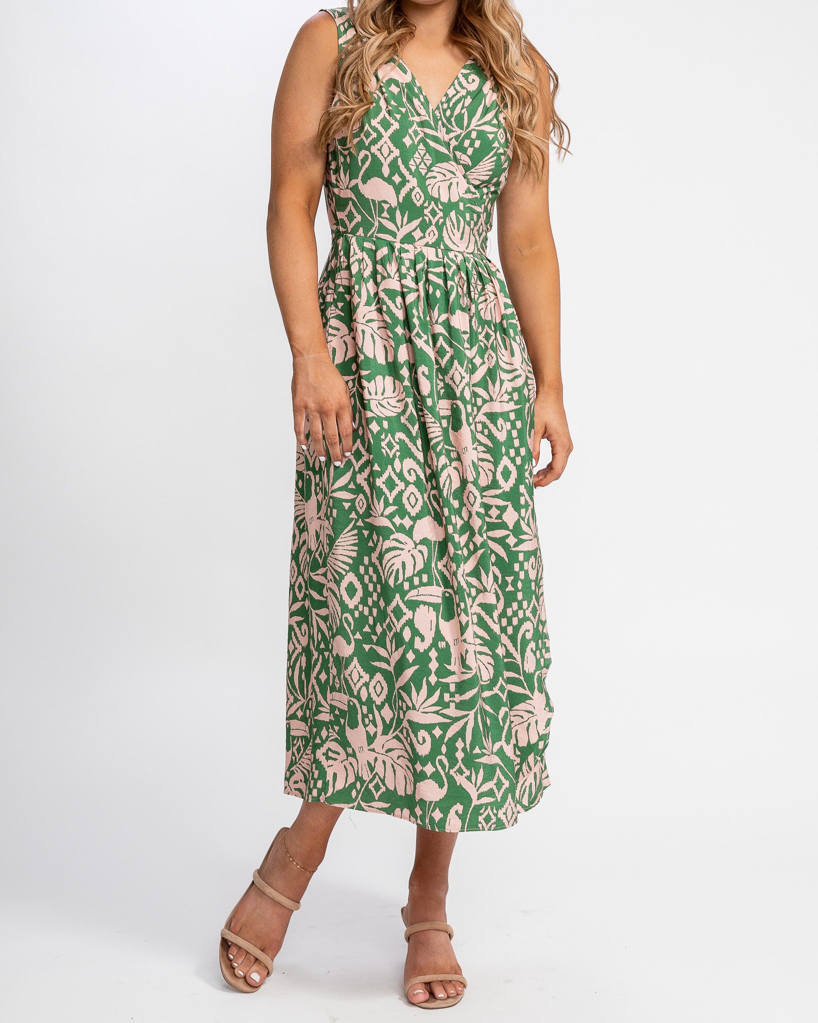 Bird of Paradise Midi Dress