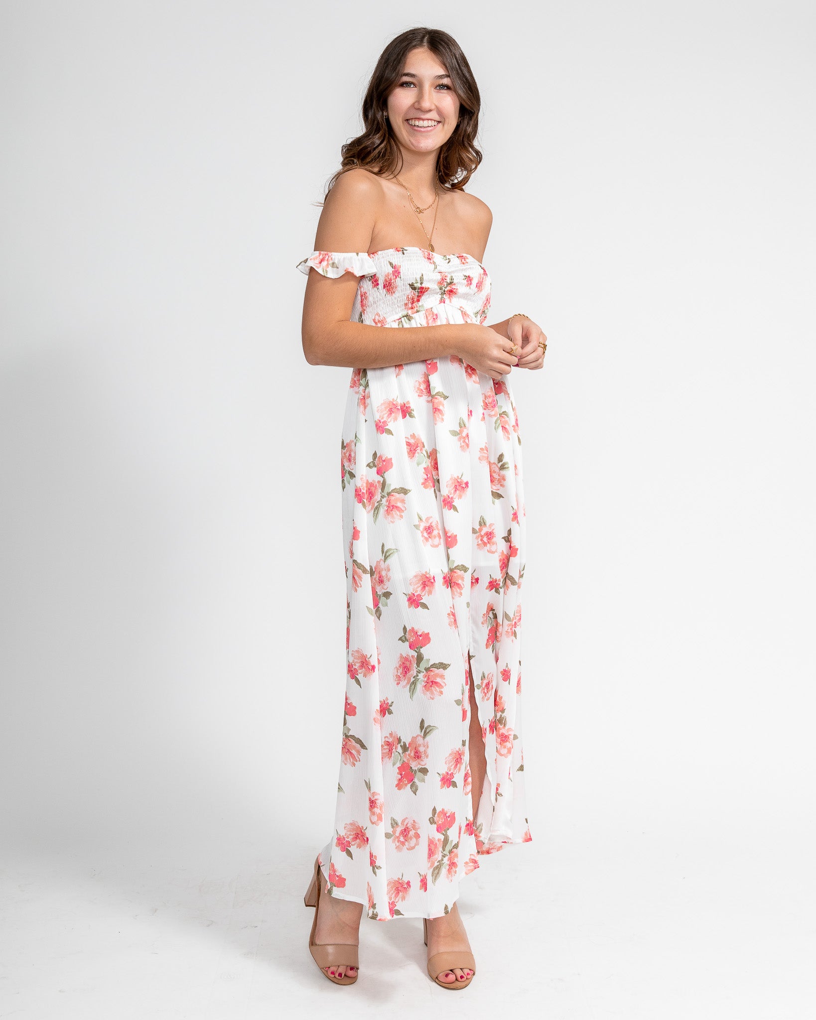 Blossoming Buds Maxi Dress