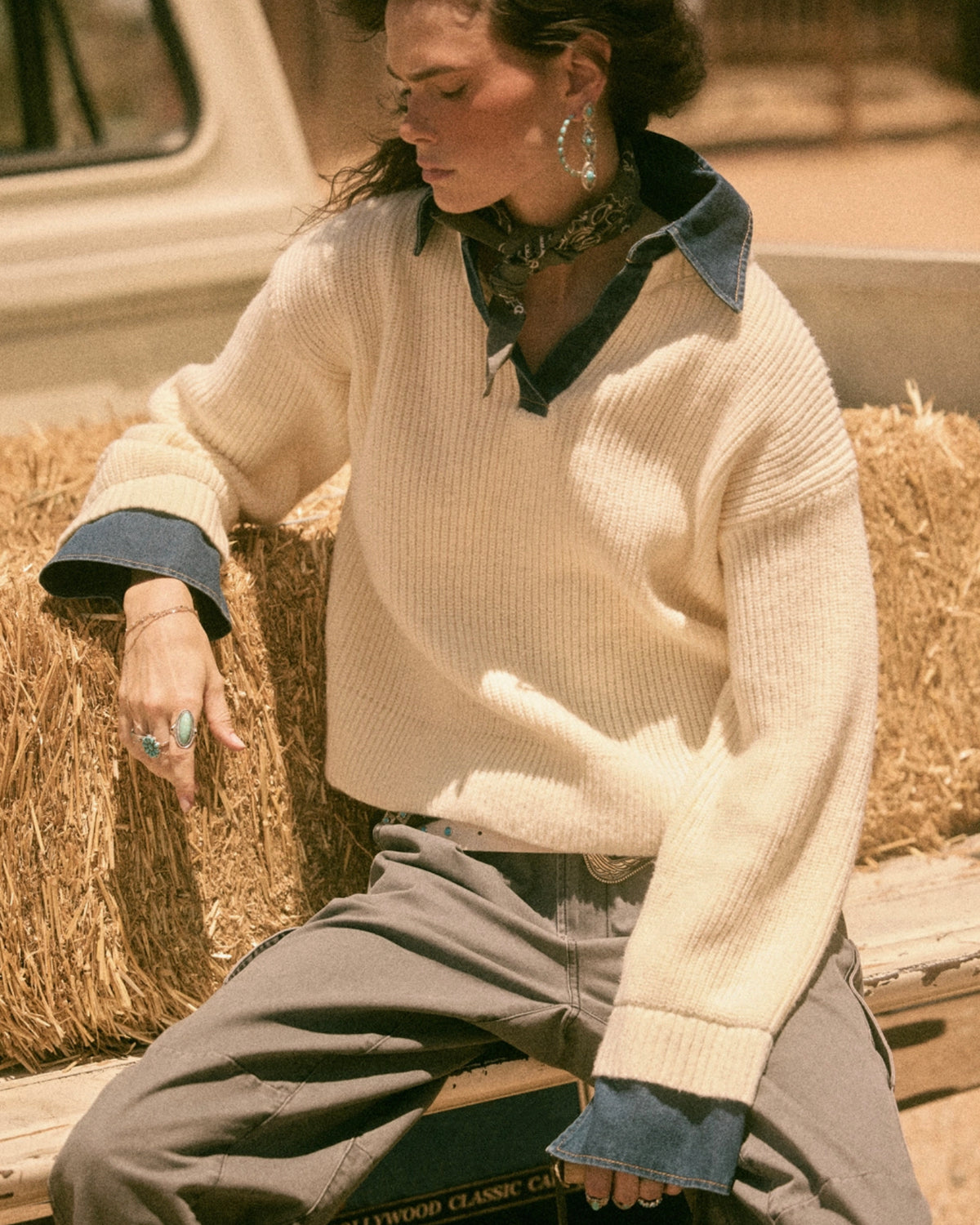 Blue Jean Baby Sweater