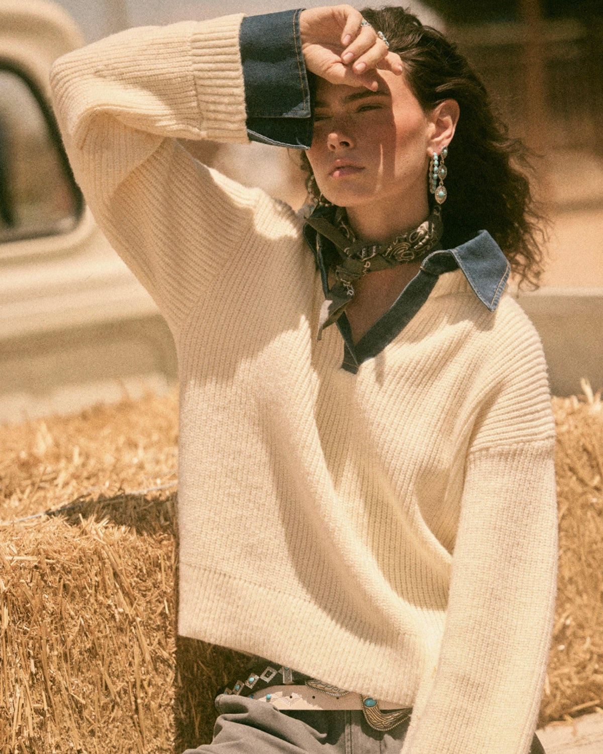 Blue Jean Baby Sweater