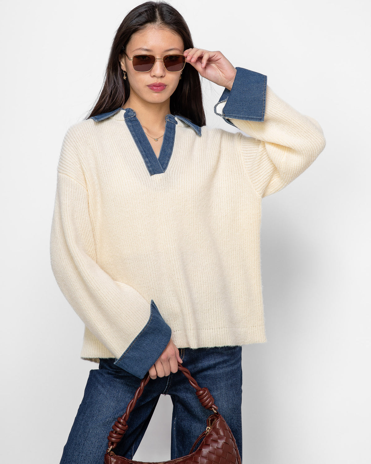 Blue Jean Baby Sweater