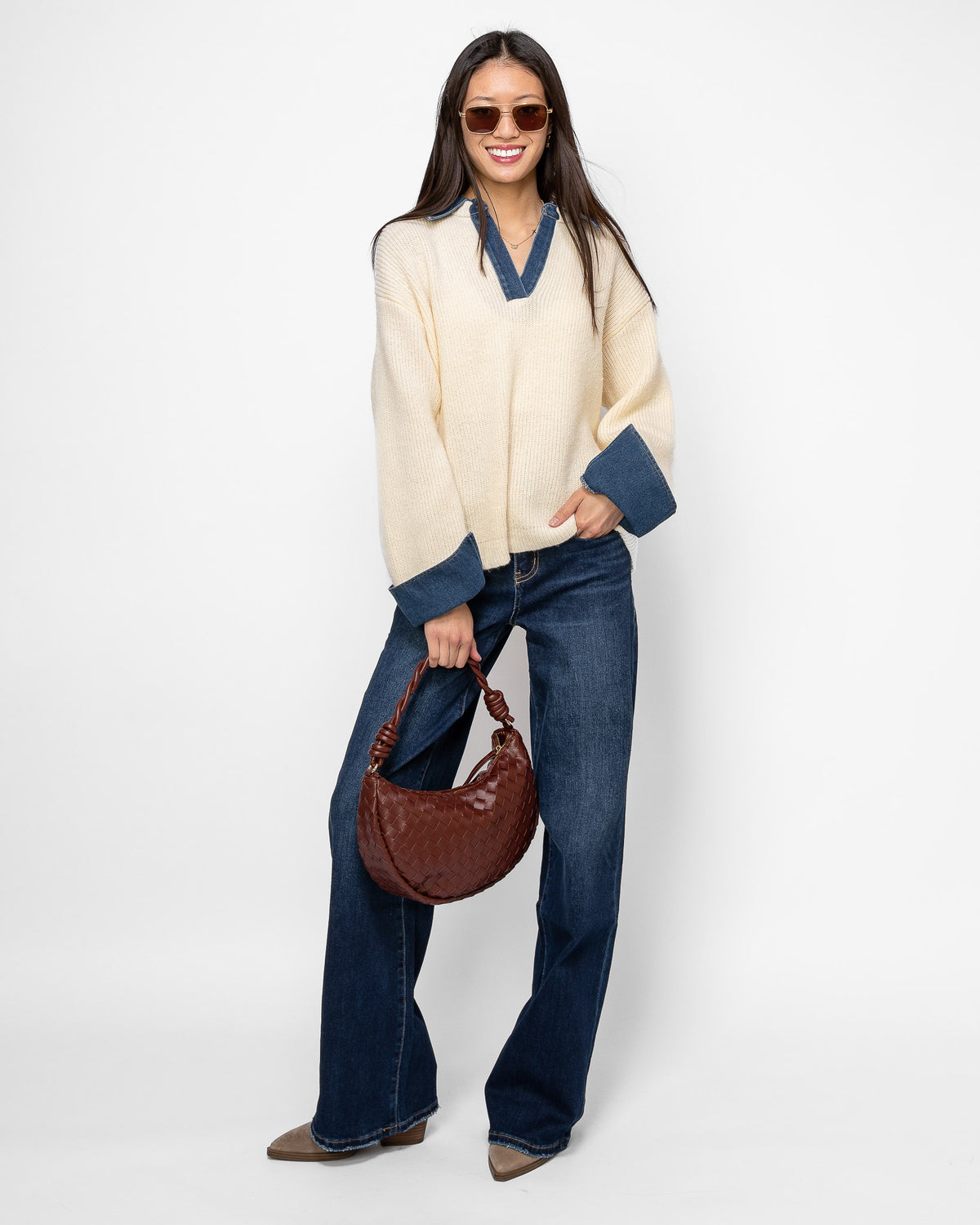 Blue Jean Baby Sweater