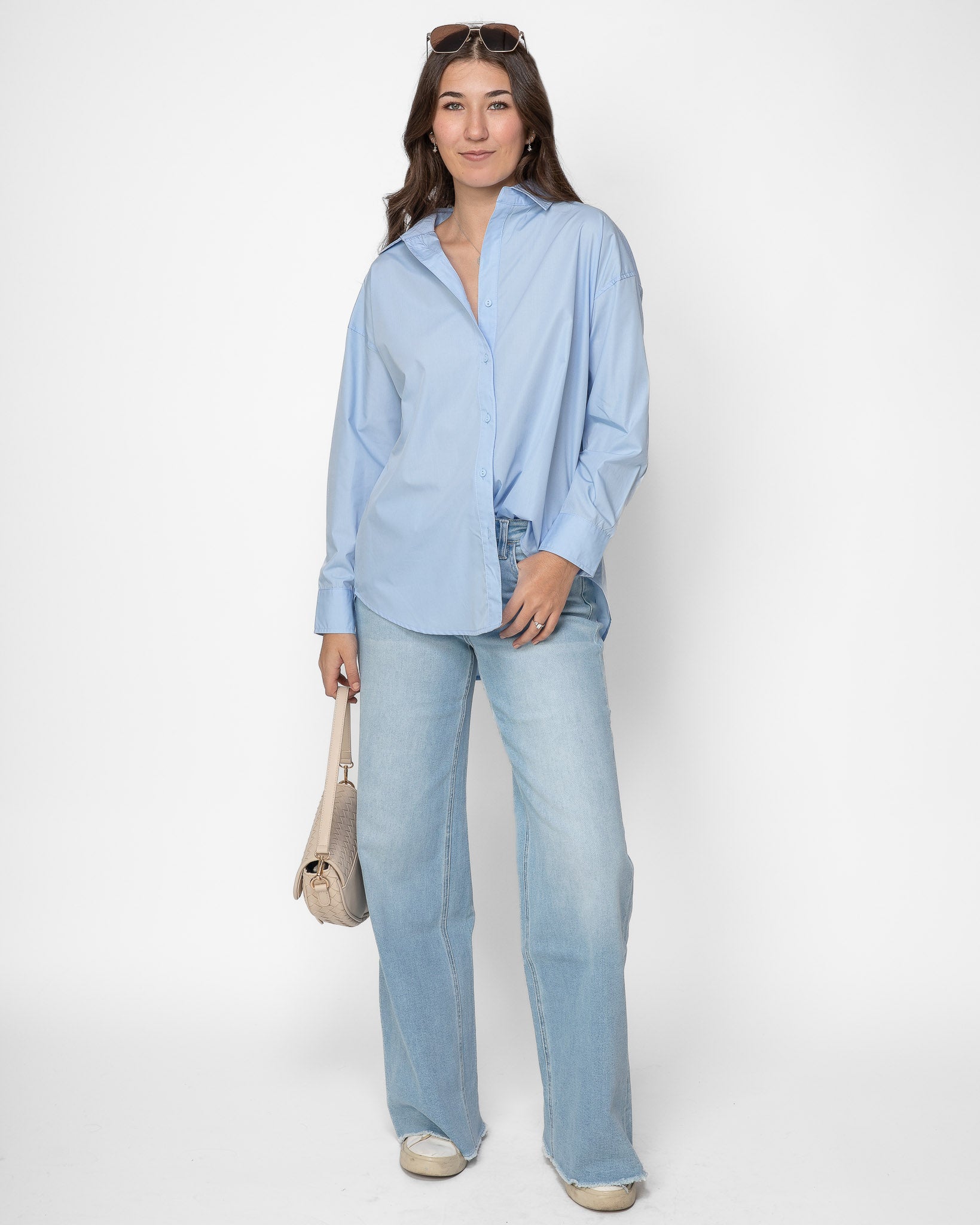 Blue Skies Button-Up Shirt