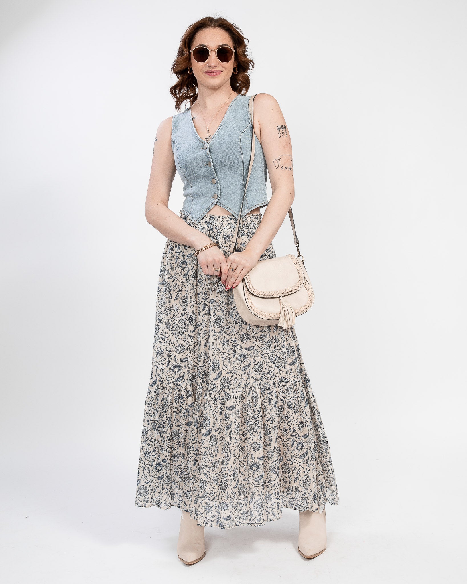 Bon Voyage Maxi Skirt