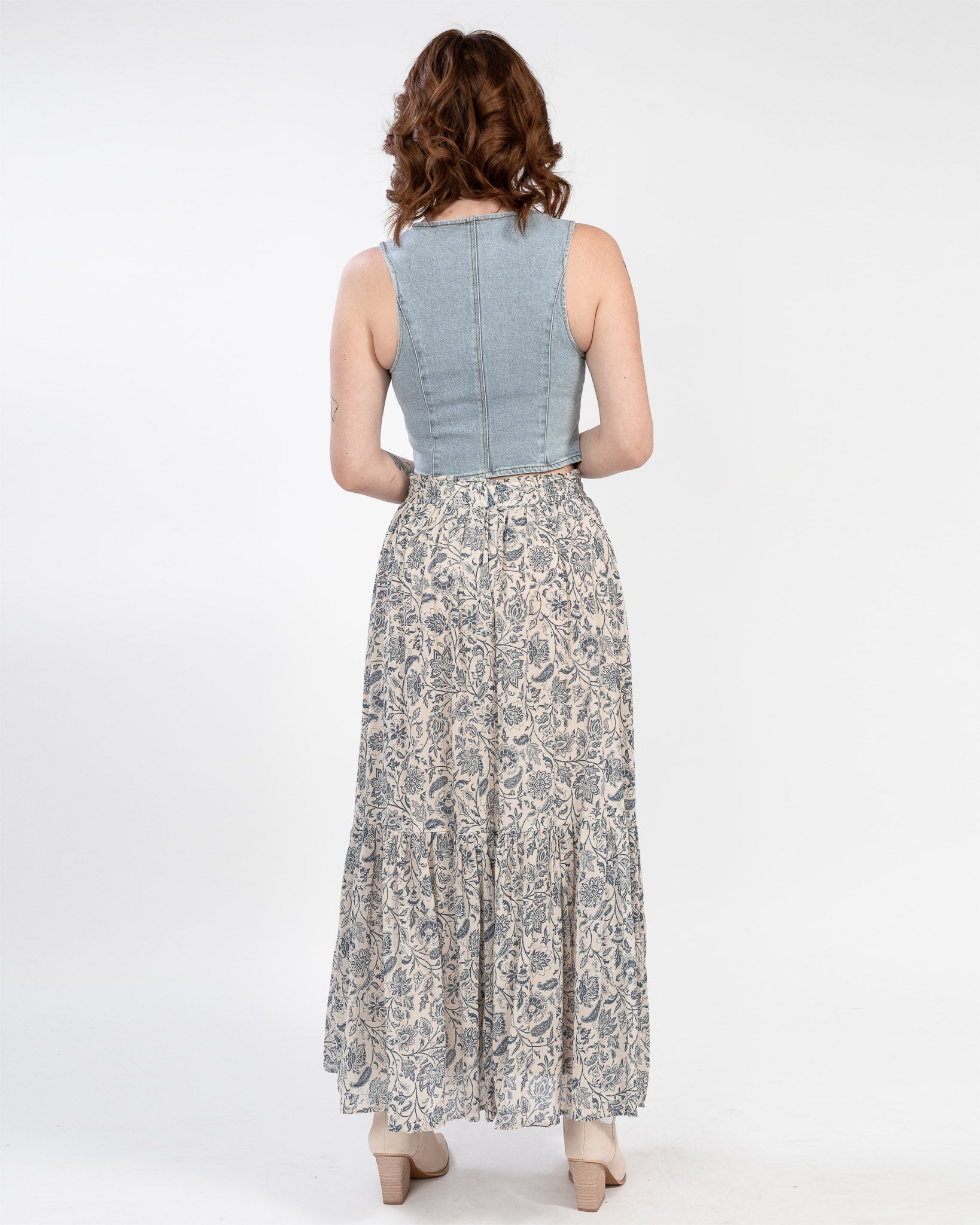 Bon Voyage Maxi Skirt