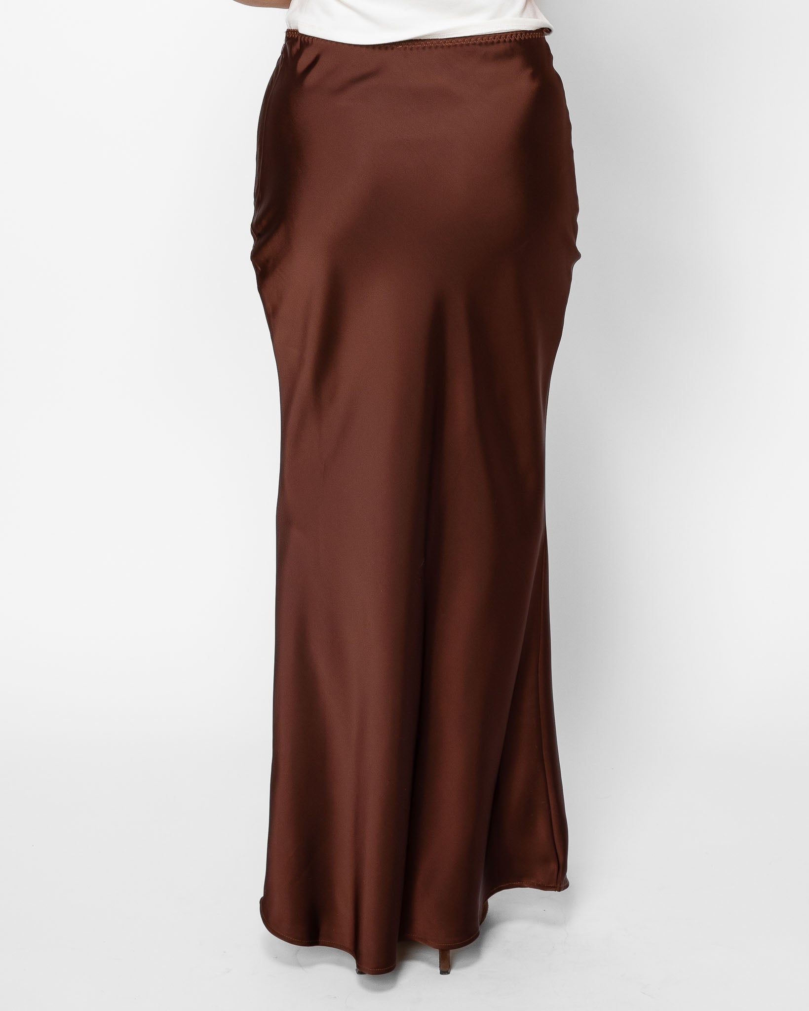 Breakthrough Satin Skirt