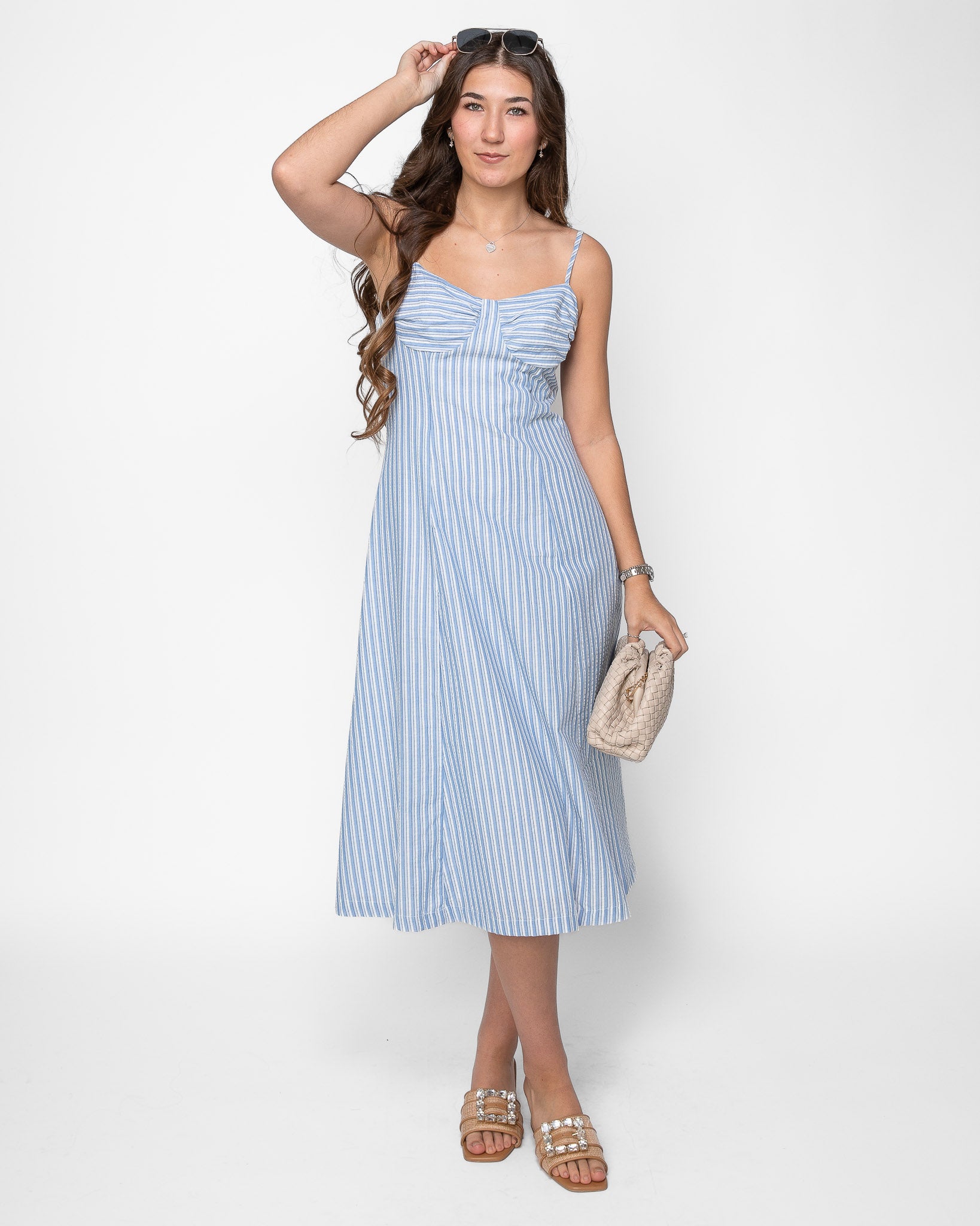 Coastal Chic Midi Dress