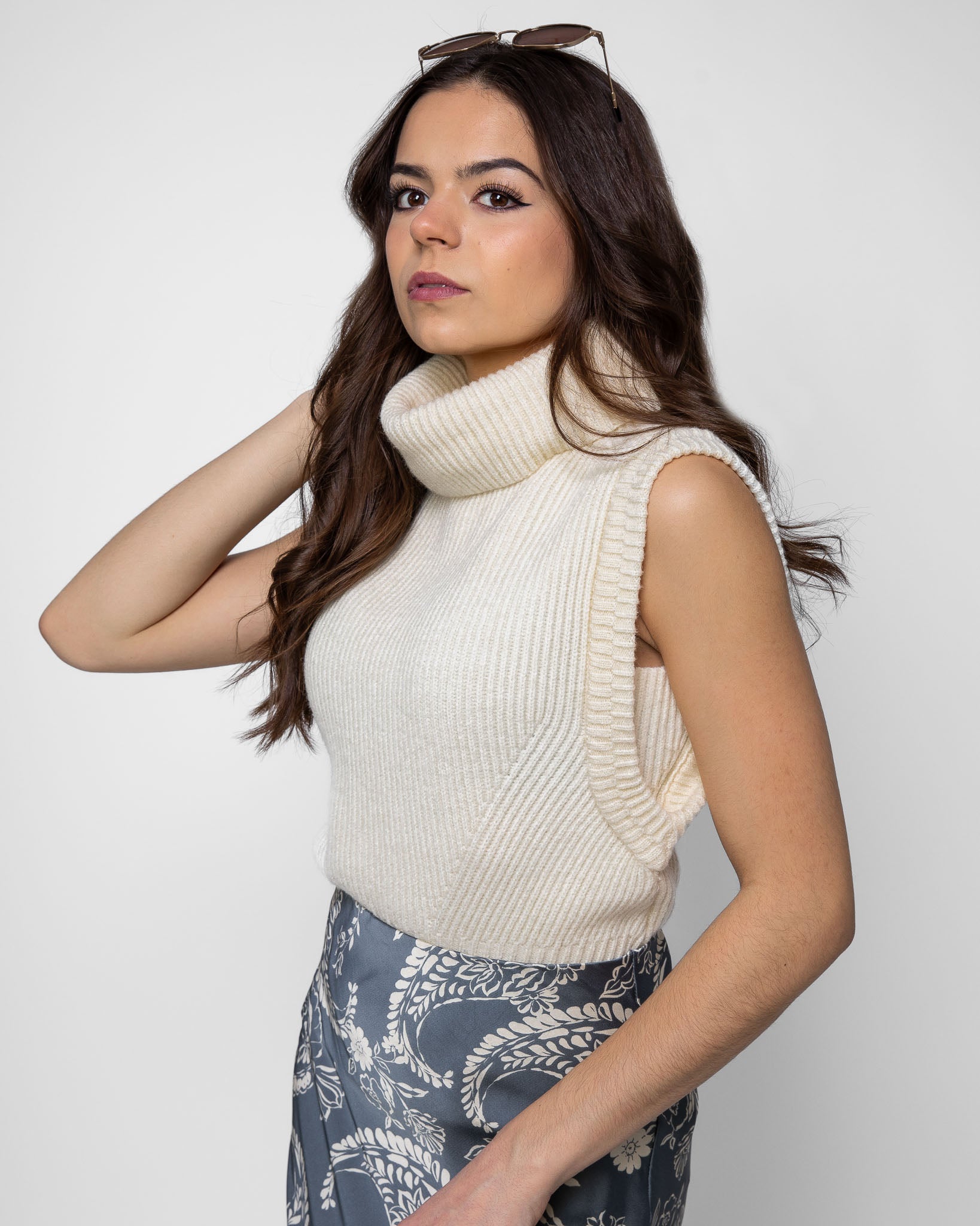 Cream & Sugar Sweater Vest