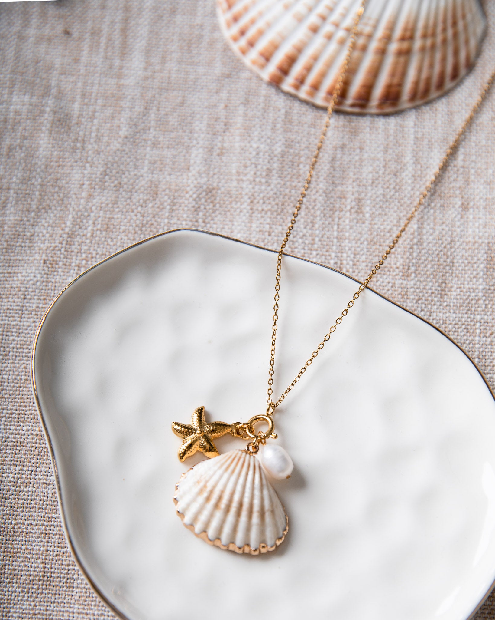 Don't Be Shellfish Necklace